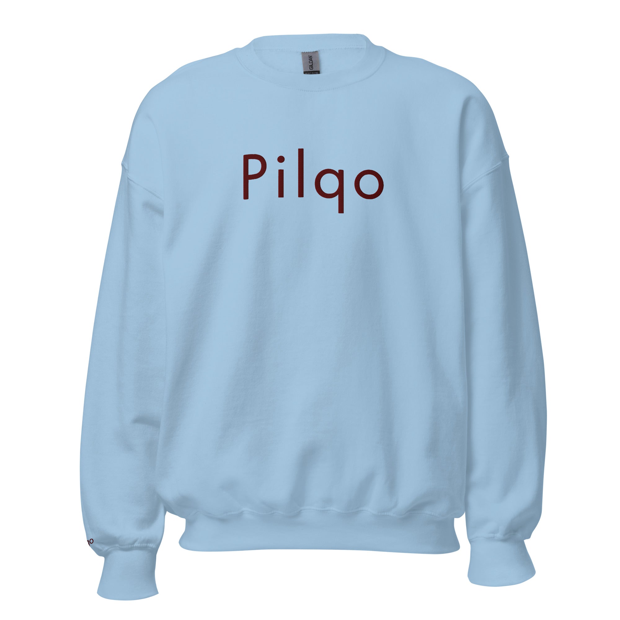 Sweatshirt with embroidery text and logo wrist