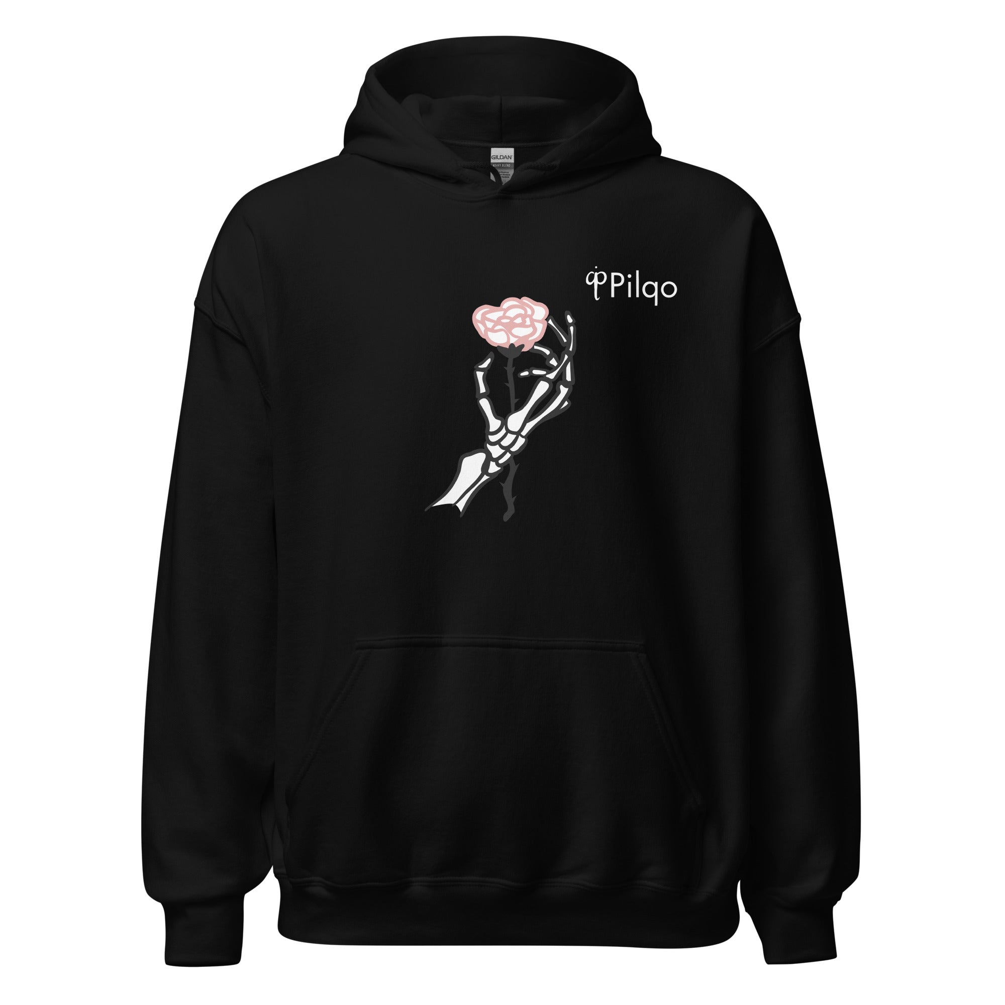 Hoodie with graphics and logo