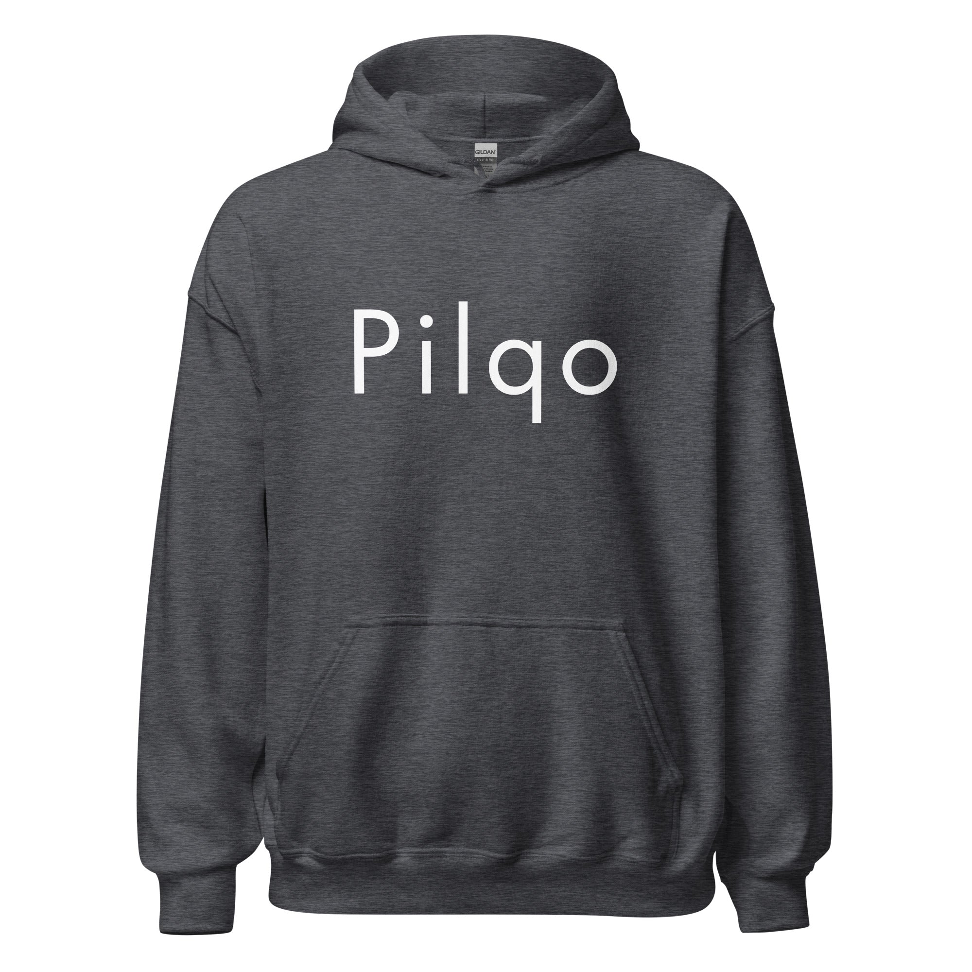 Unisex Hoodie with text Pilqo