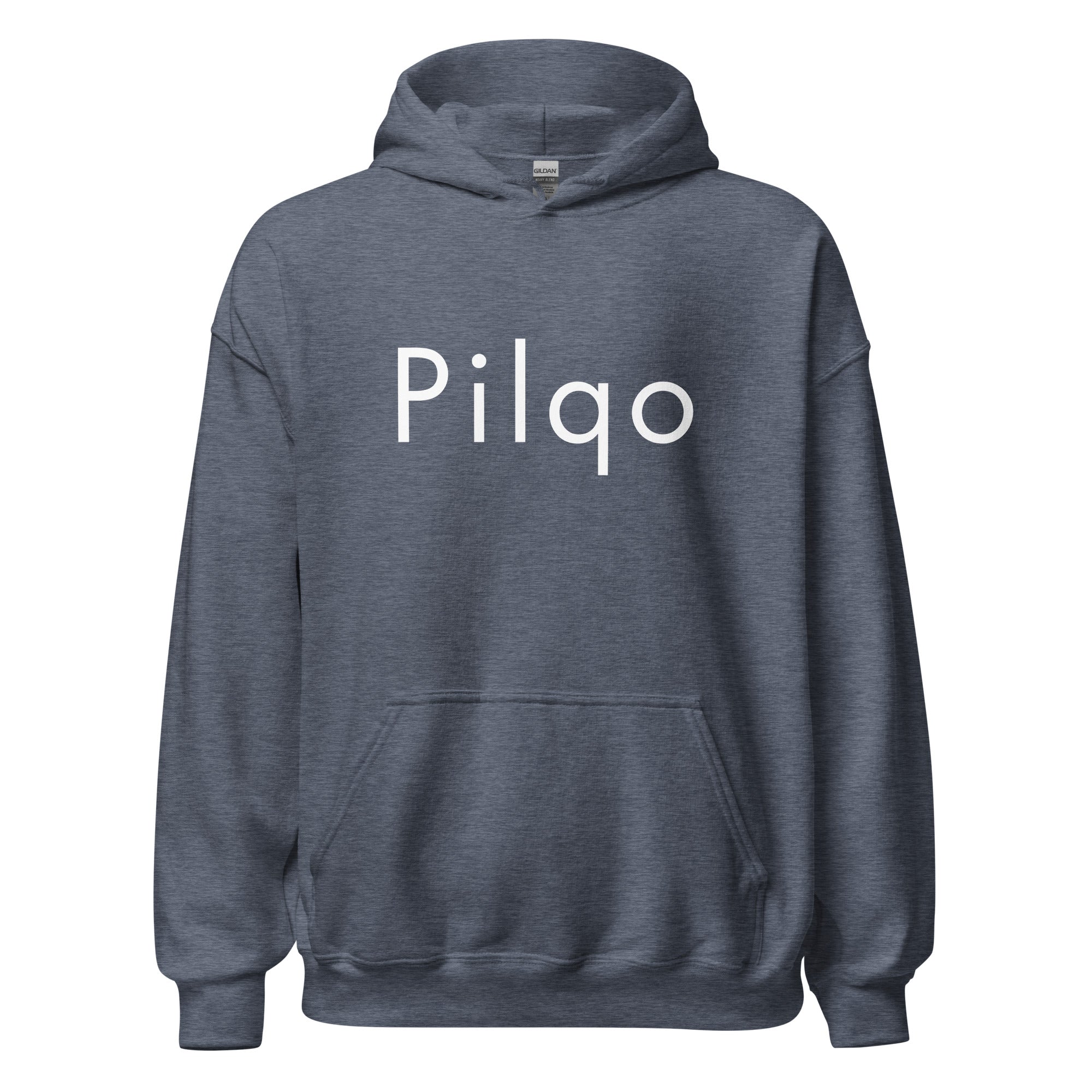 Unisex Hoodie with text Pilqo