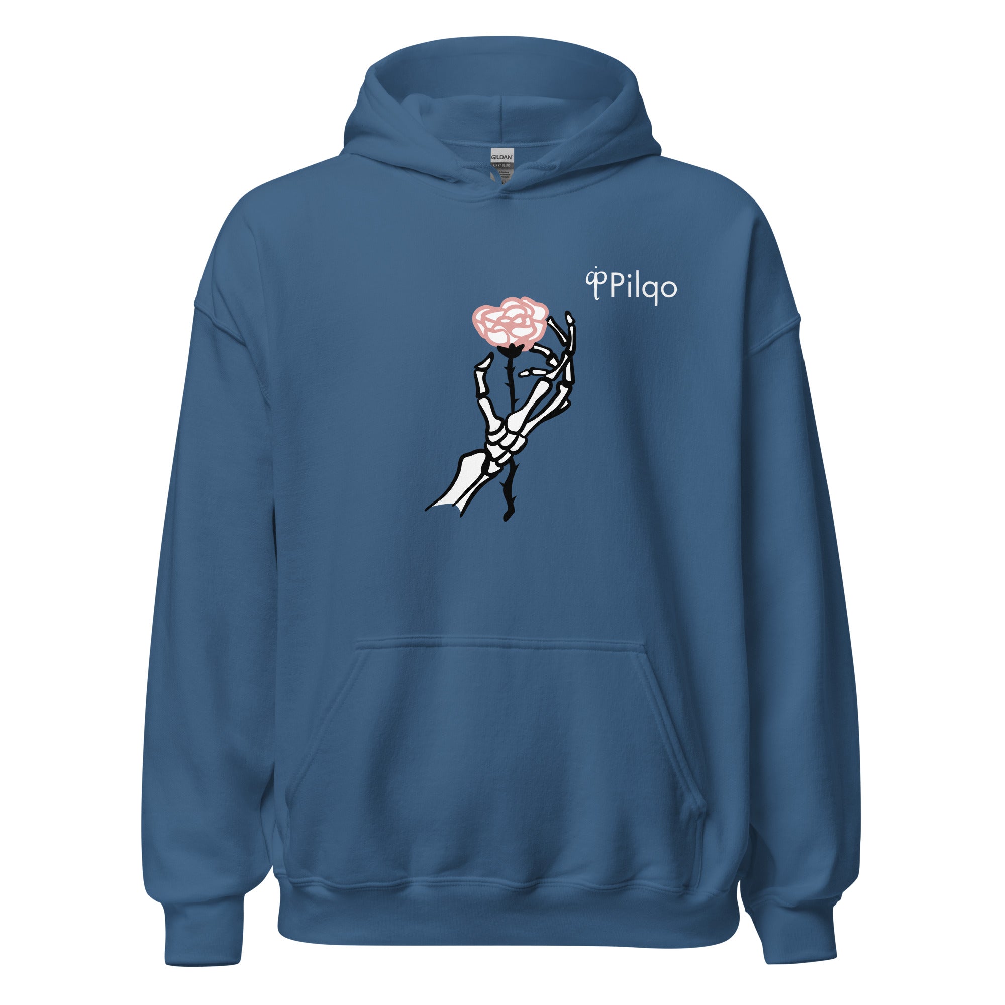 Hoodie with graphics and logo