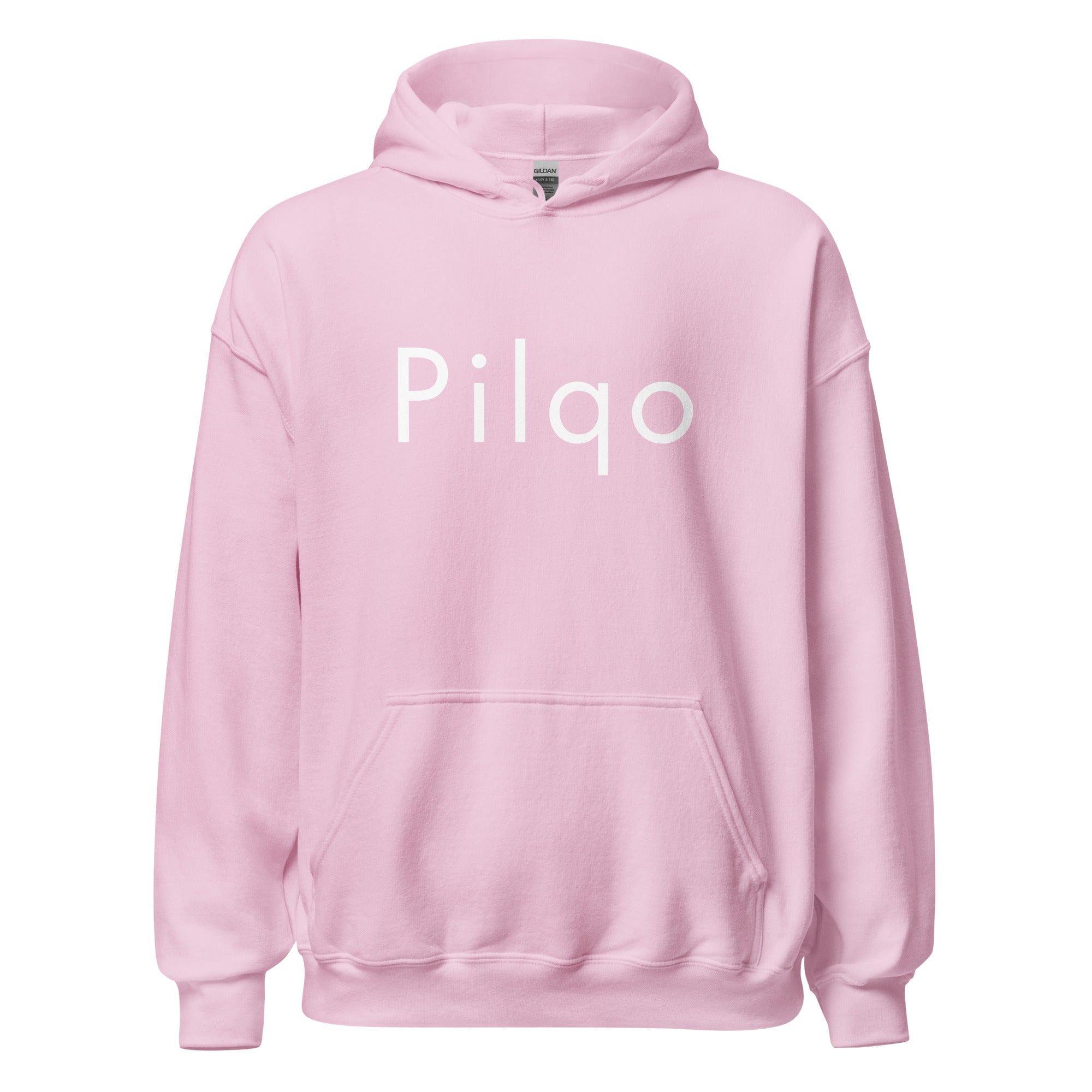 Unisex Hoodie with text Pilqo