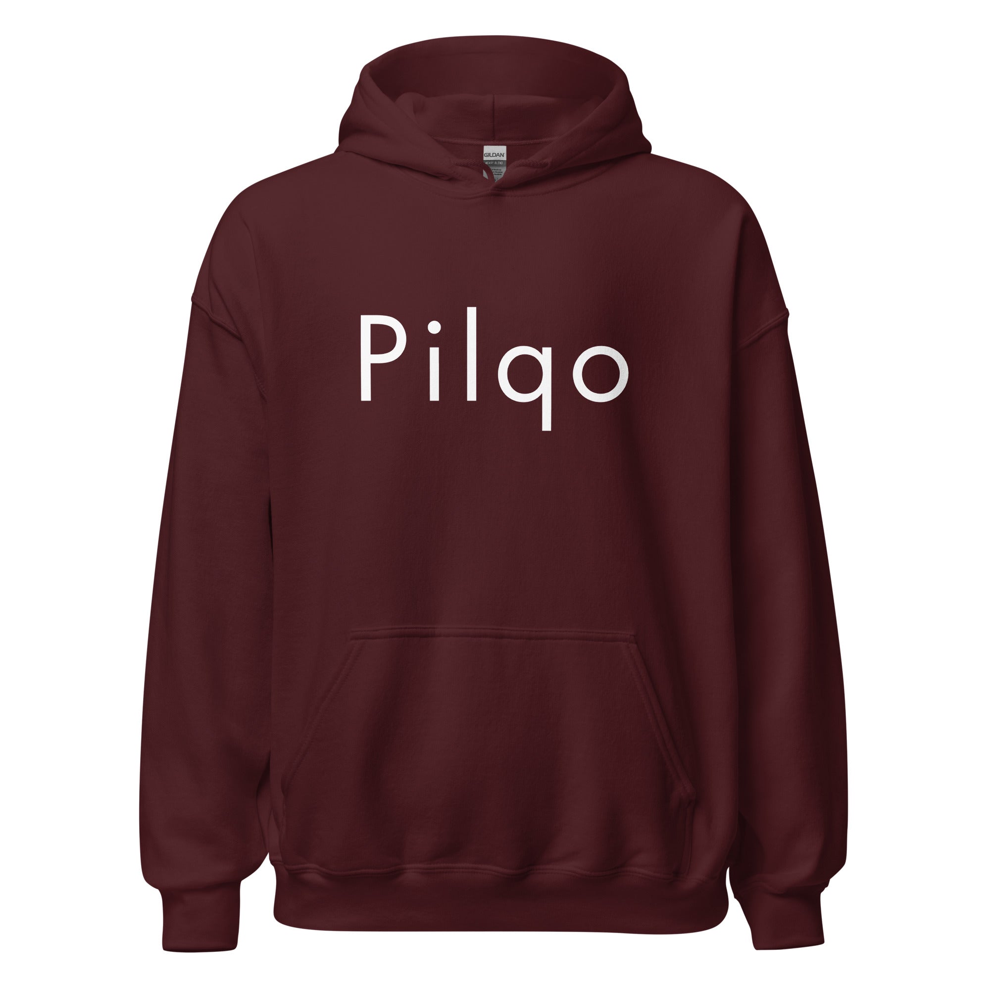 Unisex Hoodie with text Pilqo