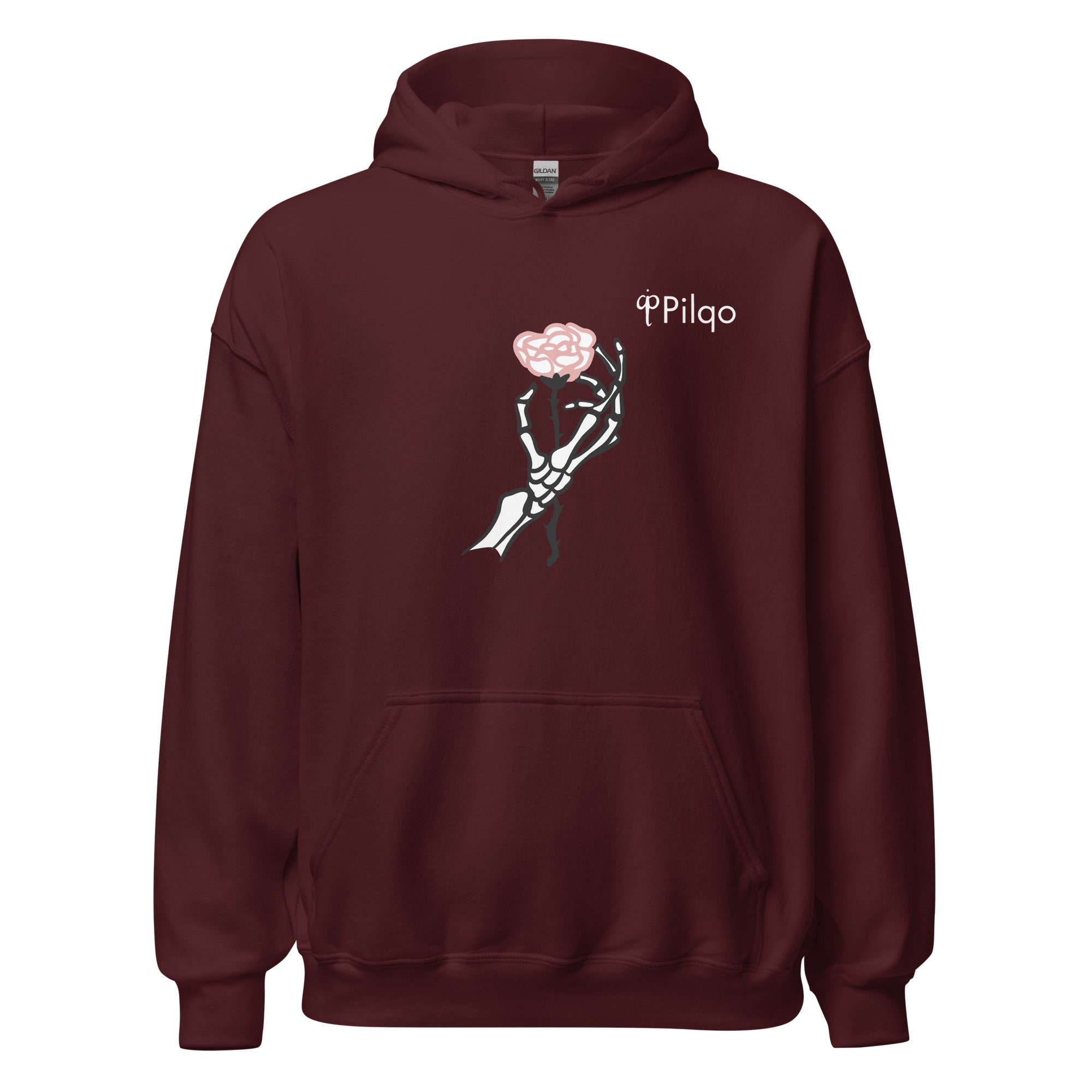 Hoodie with graphics and logo