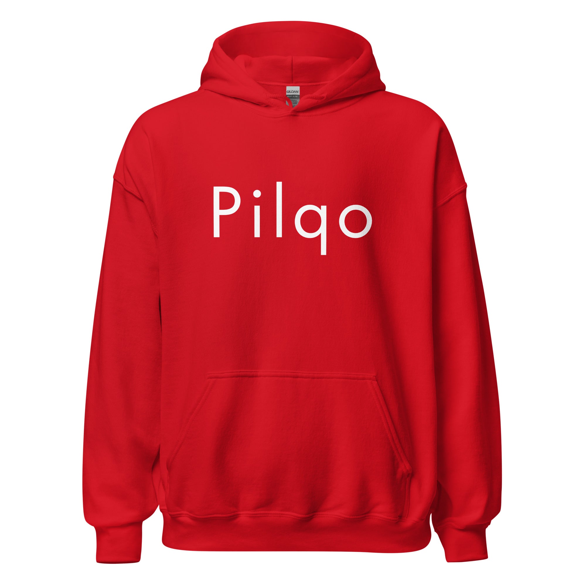 Unisex Hoodie with text Pilqo