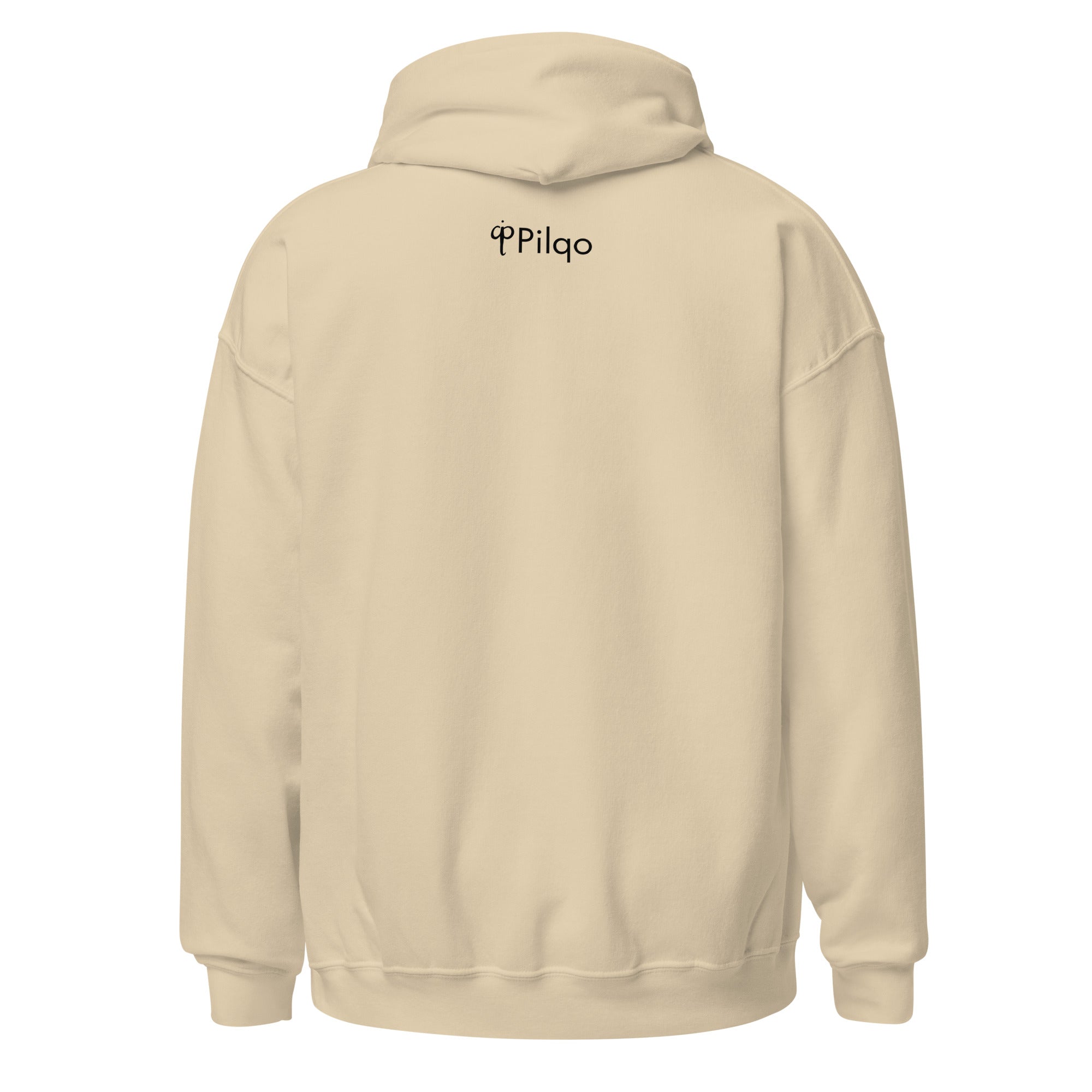 Unisex Hoodie with text Pilqo