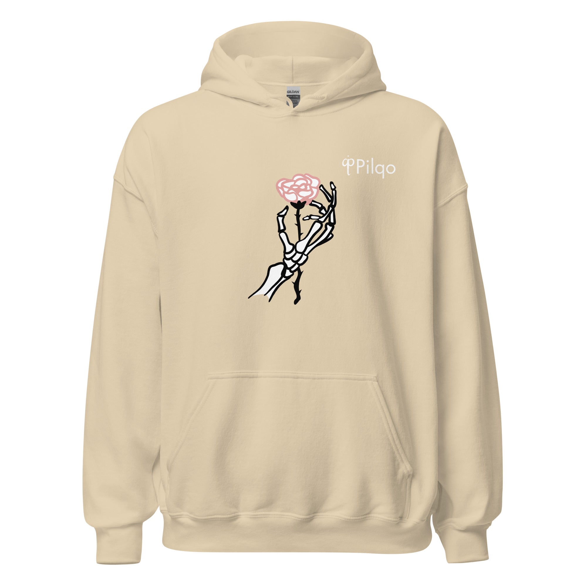 Hoodie with graphics and logo