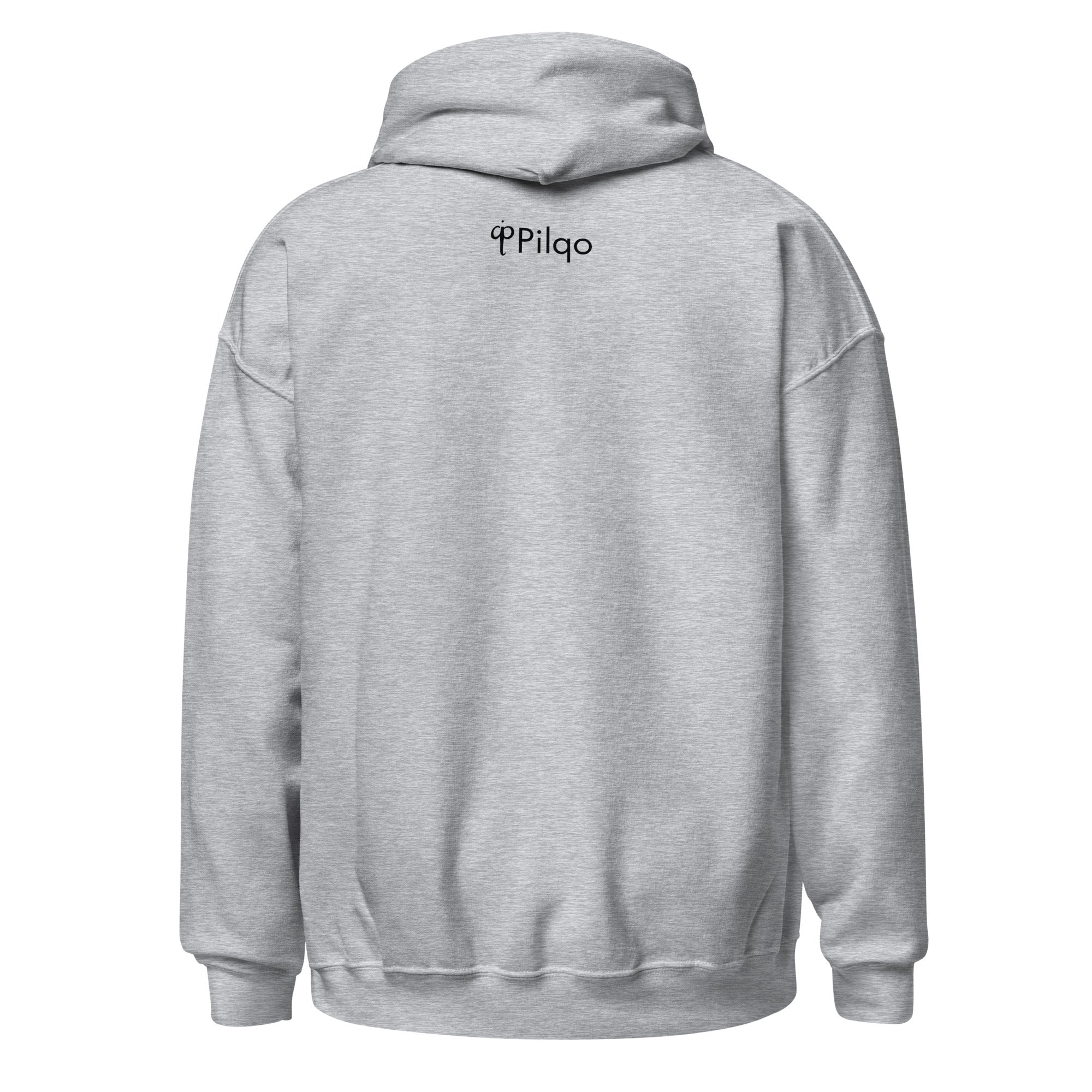 Unisex Hoodie with text Pilqo