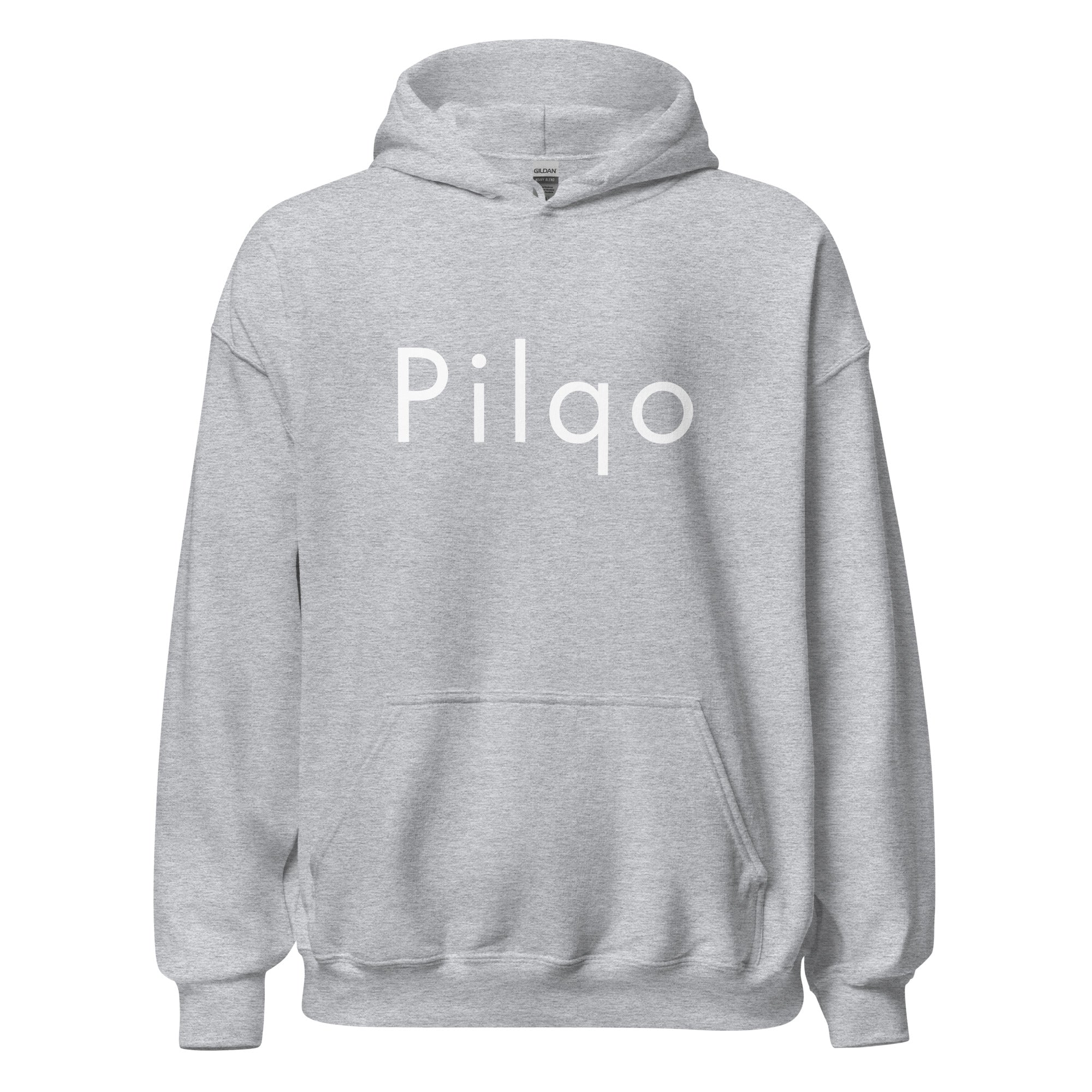 Unisex Hoodie with text Pilqo