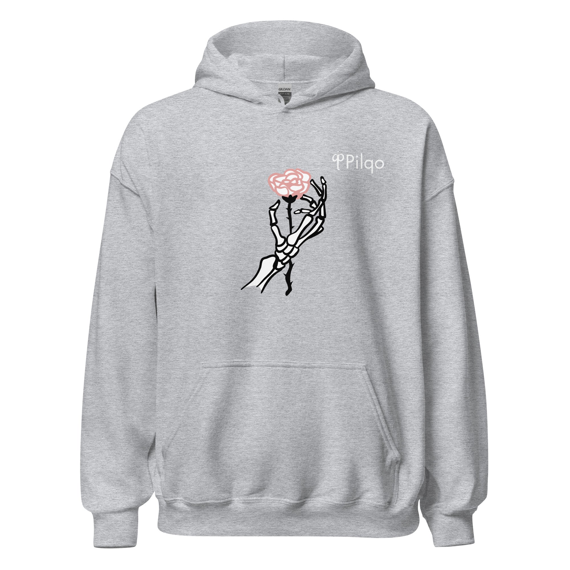 Hoodie with graphics and logo