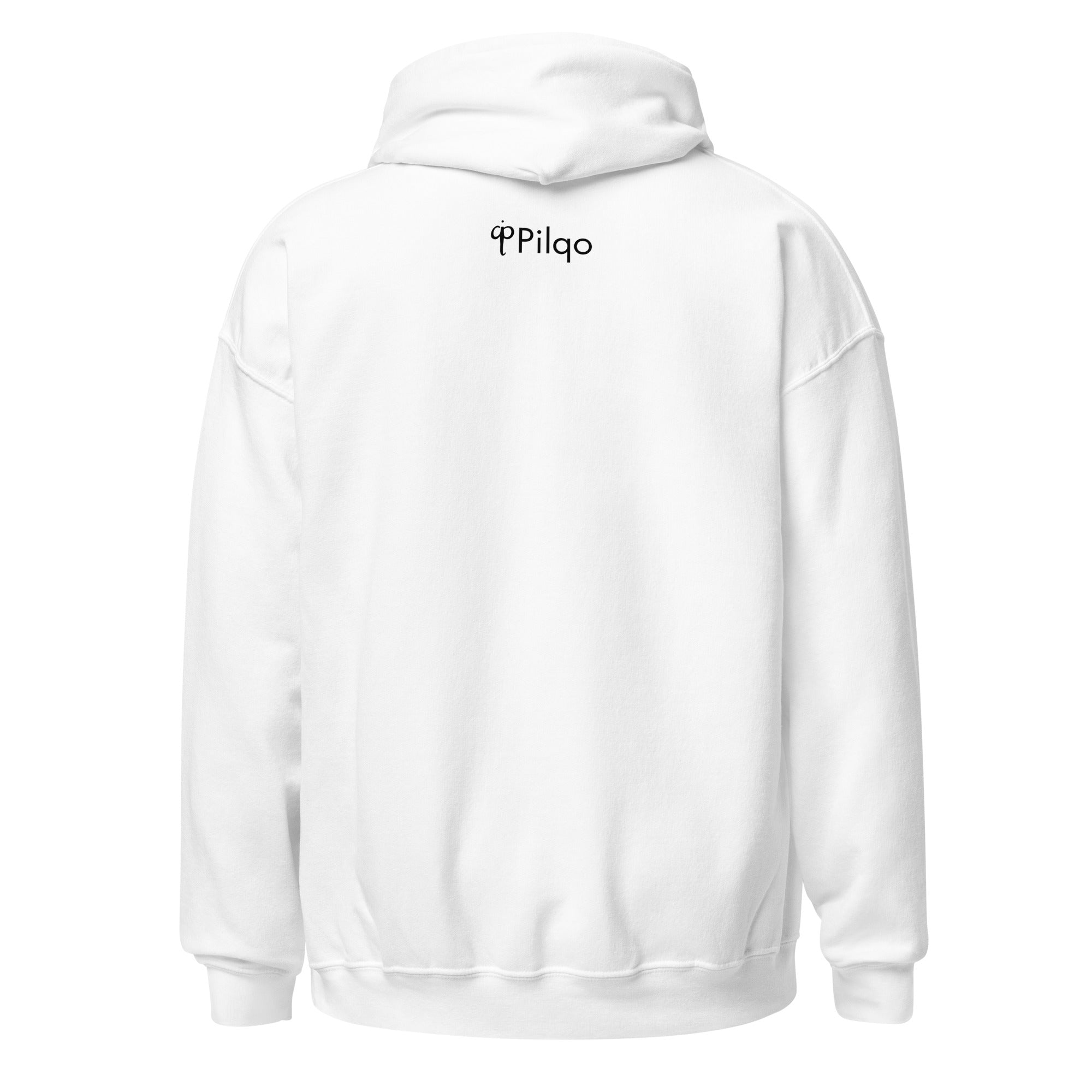 Unisex Hoodie with text Pilqo