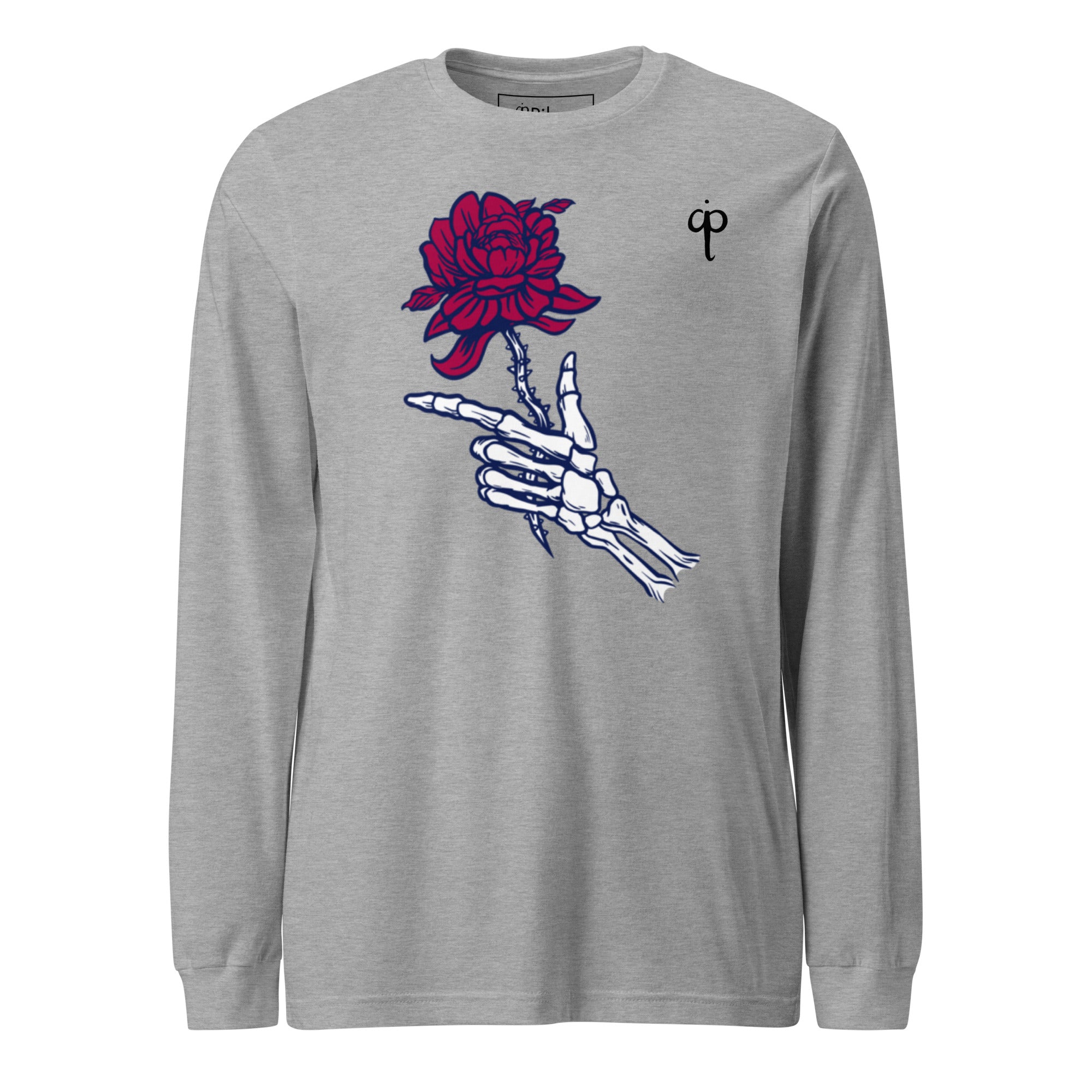 Long Sleeve Tee with graphic and logo