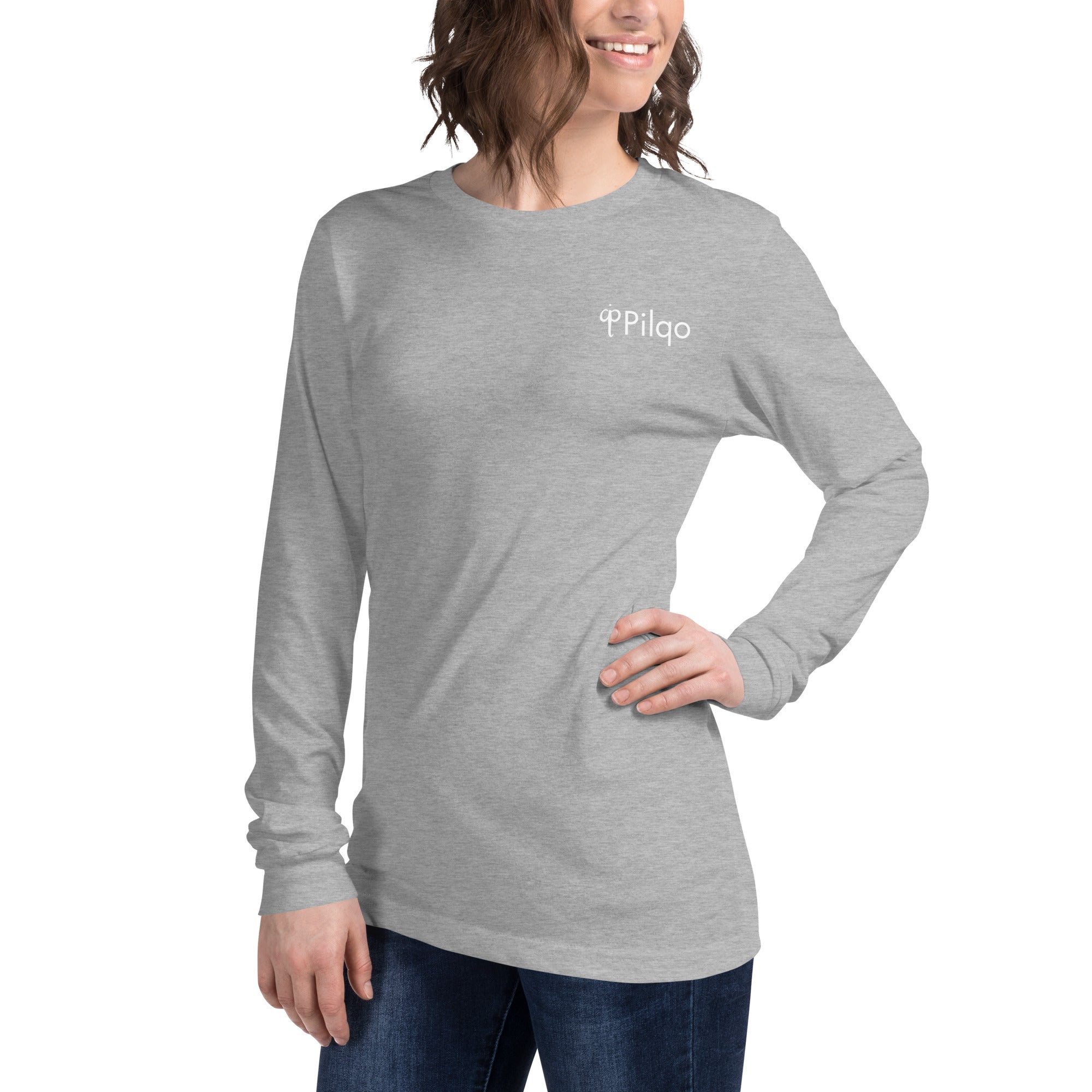 Women's Long Sleeve Tee with logo