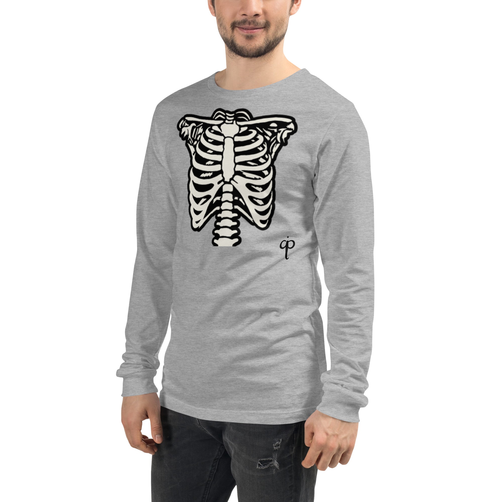 Long Sleeve Tee with graphic and logo