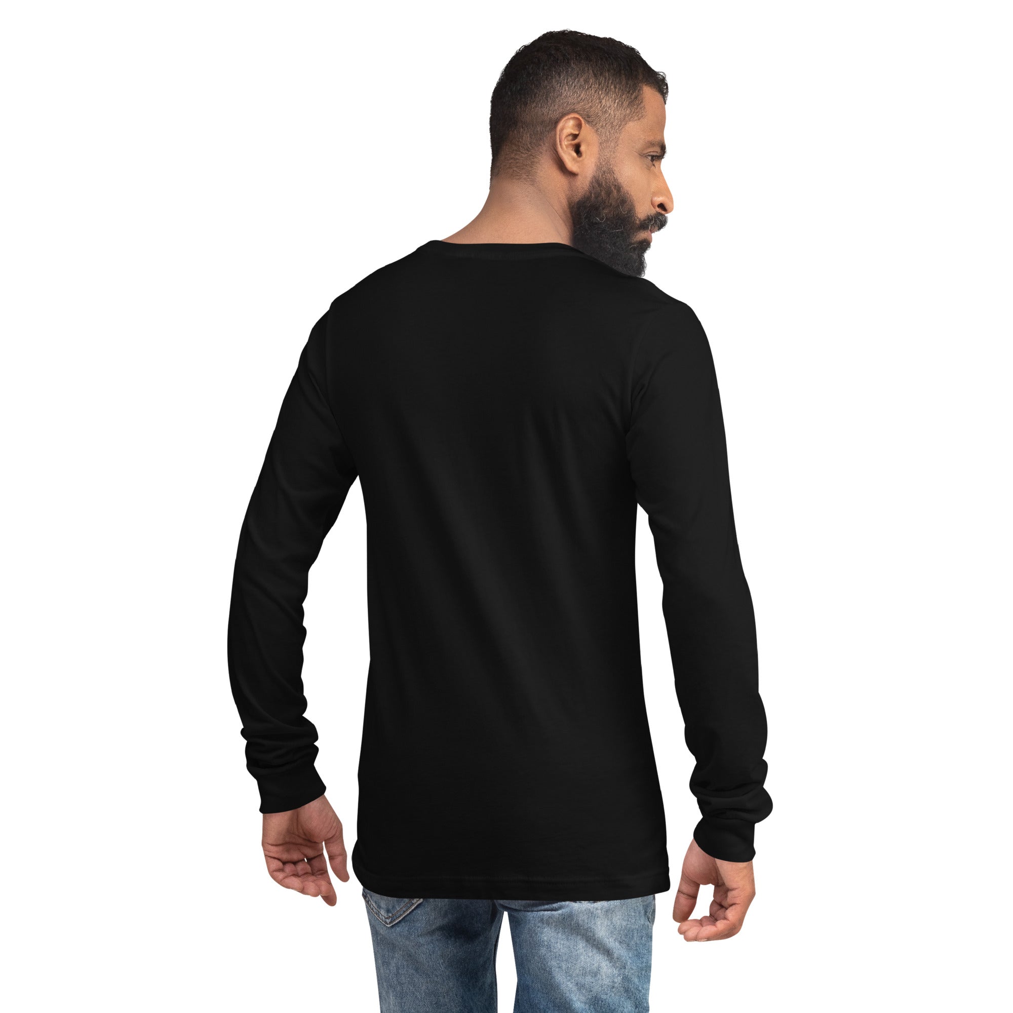 Long Sleeve Tee with graphic and logo