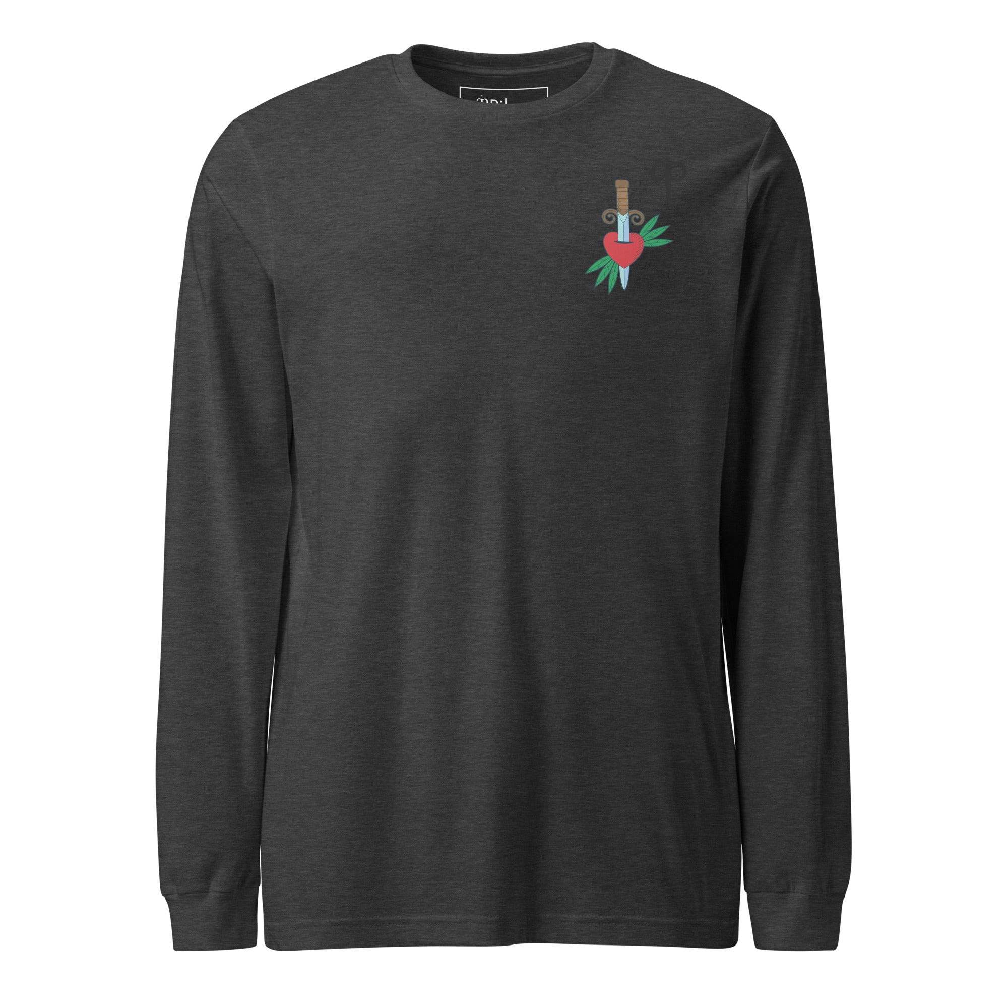 Long Sleeve Tee with graphic and logo