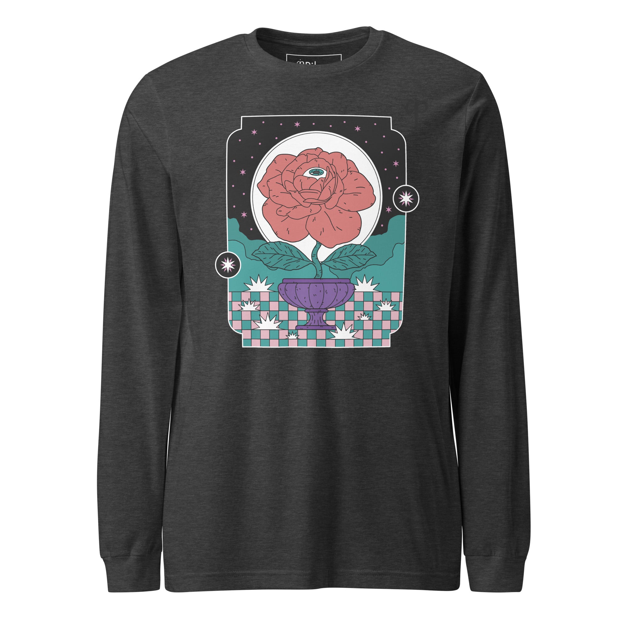 Long Sleeve Tee with graphic and logo