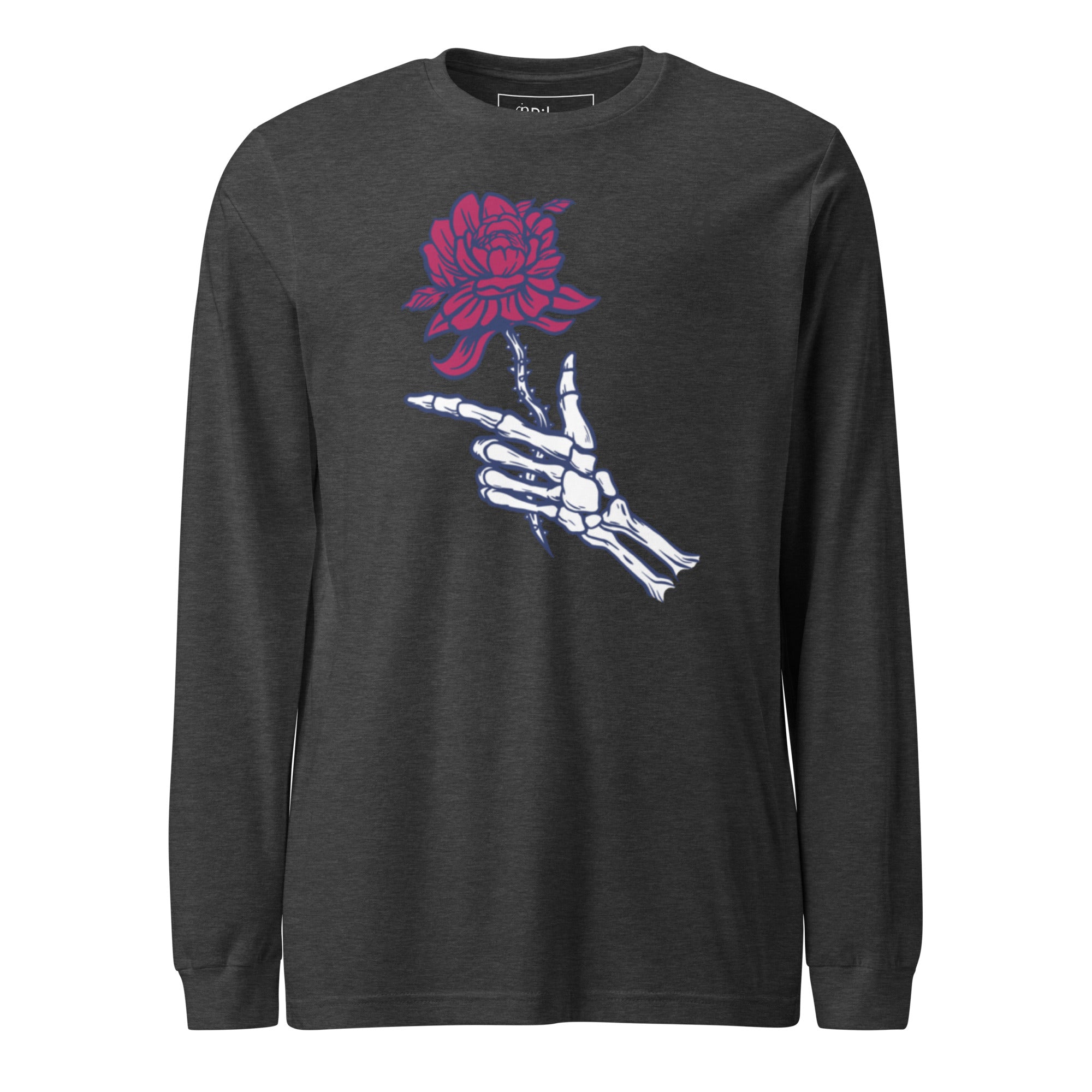 Long Sleeve Tee with graphic and logo