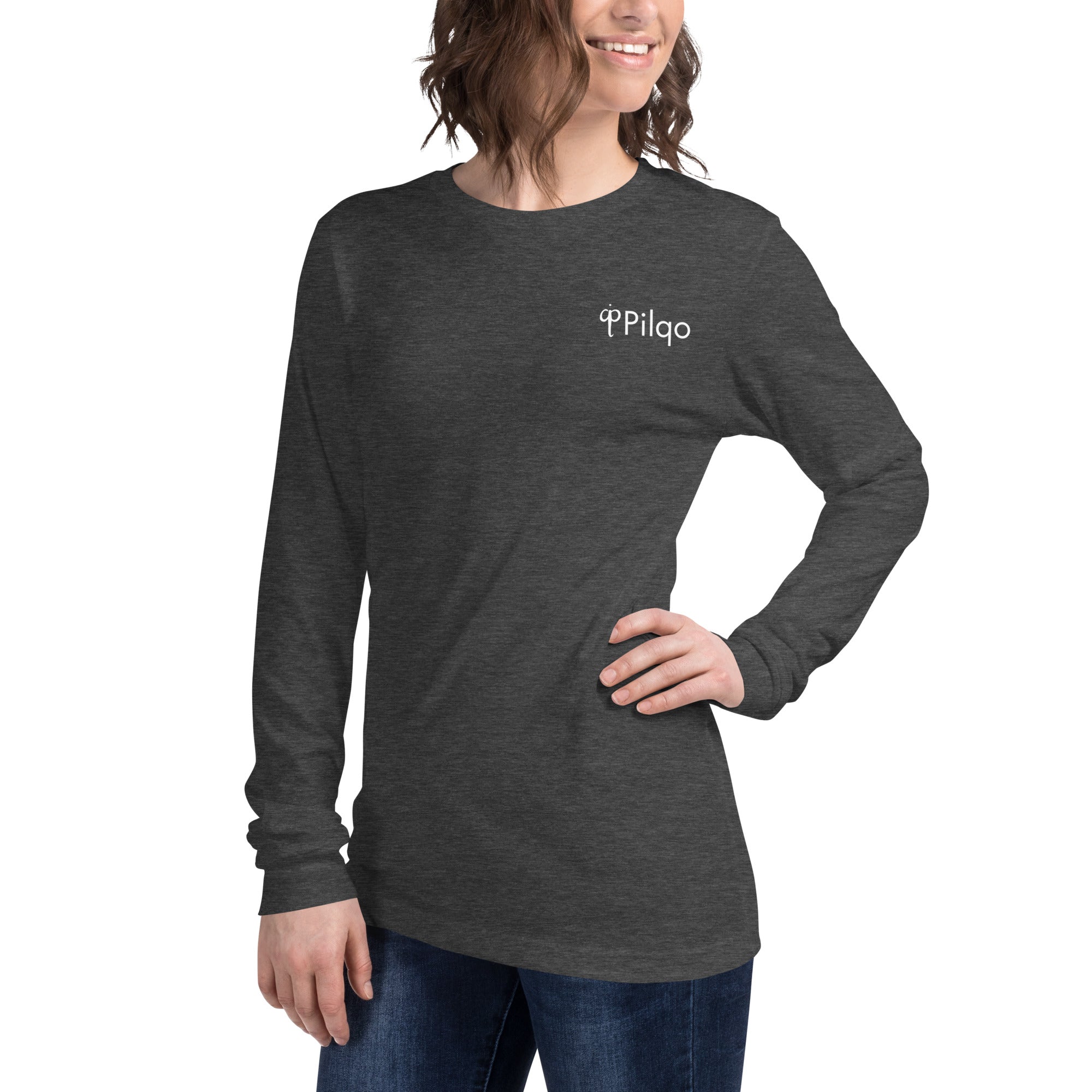 Women's Long Sleeve Tee with logo