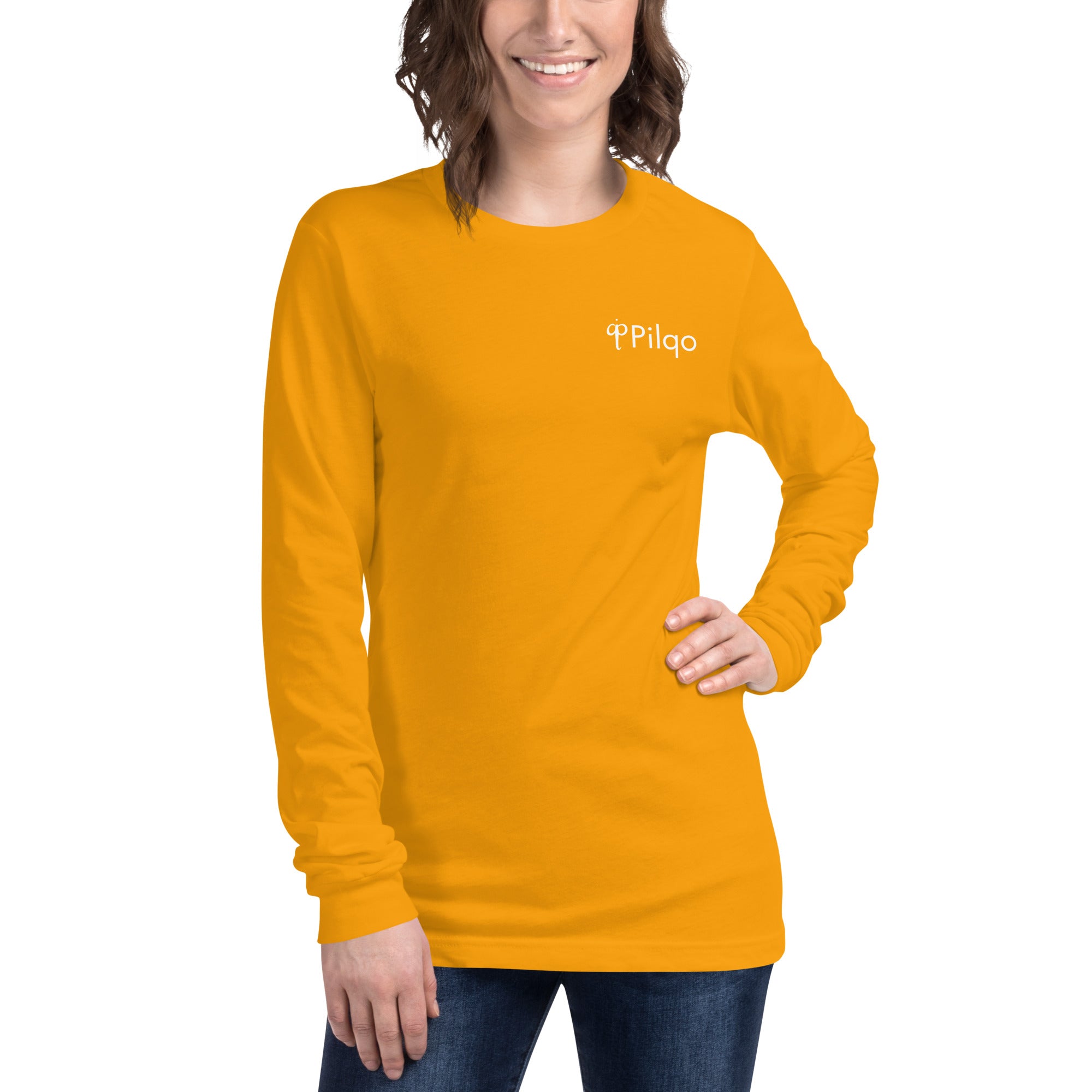 Women's Long Sleeve Tee with logo