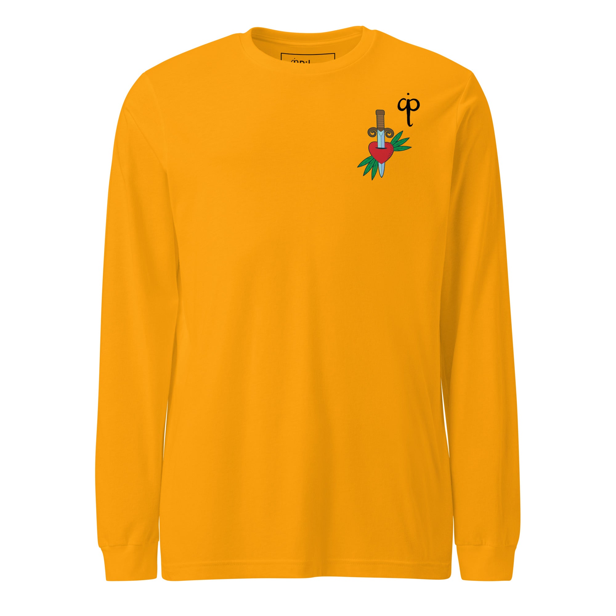 Long Sleeve Tee with graphic and logo