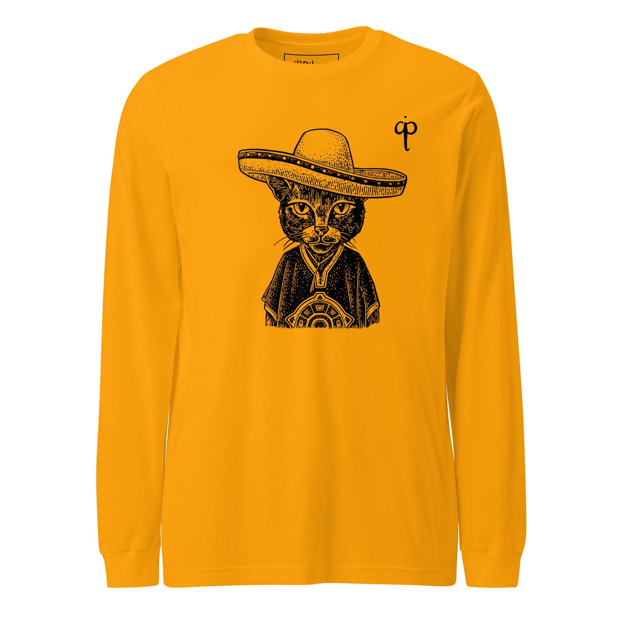 Long Sleeve Tee with graphic and logo