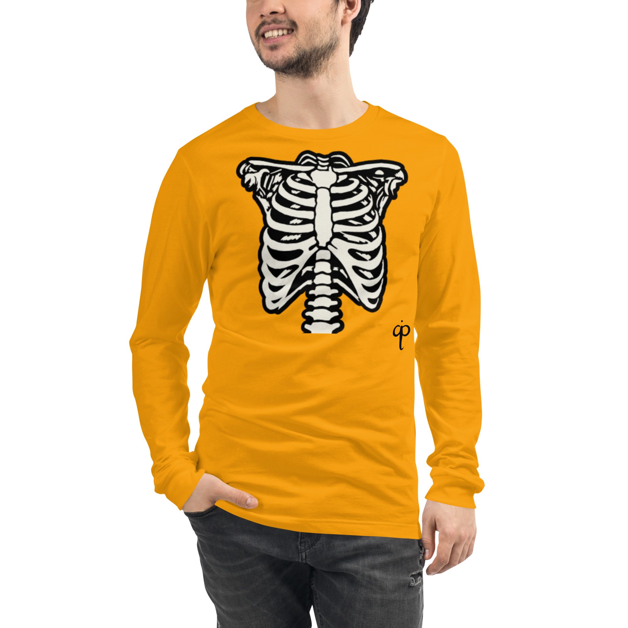 Long Sleeve Tee with graphic and logo