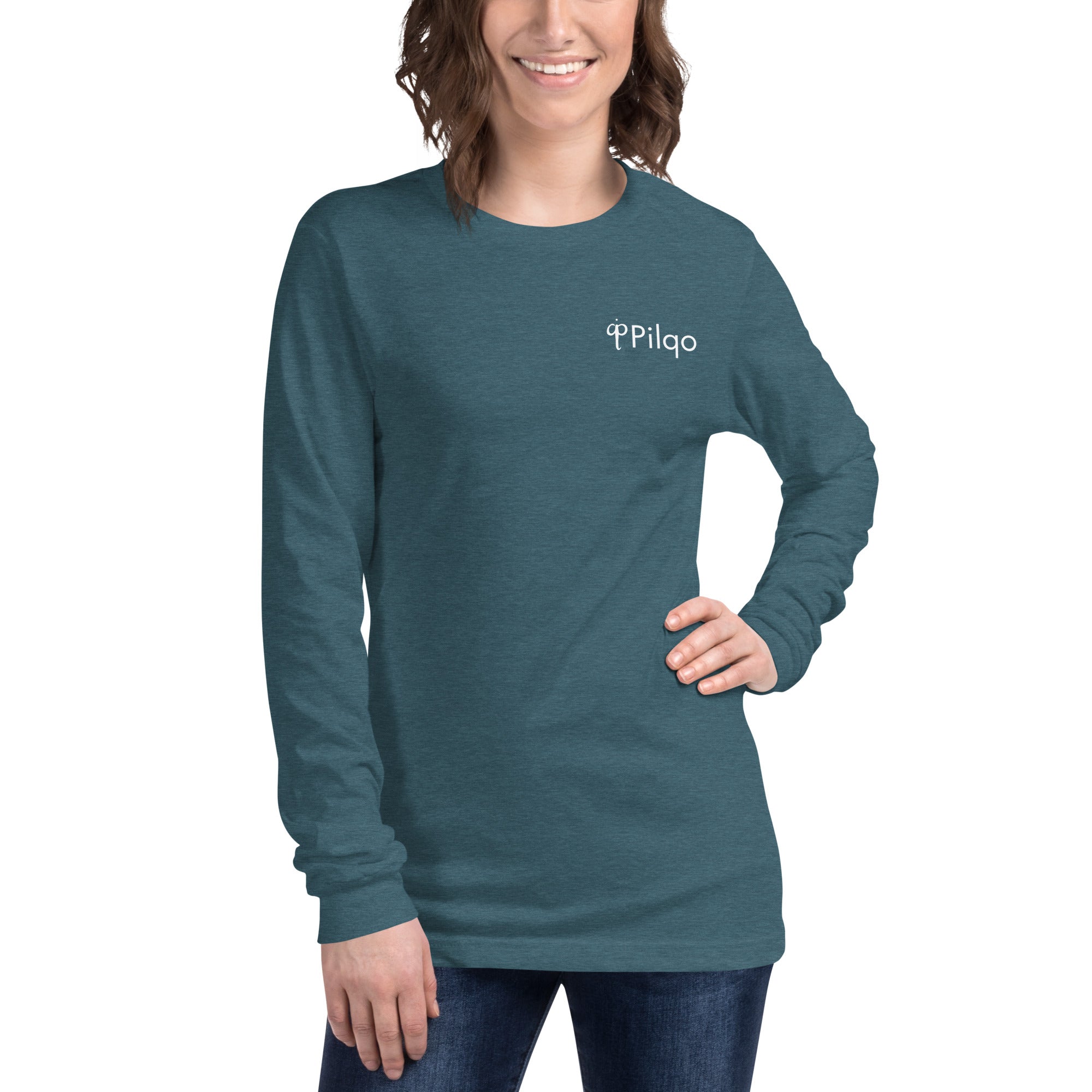 Women's Long Sleeve Tee with logo