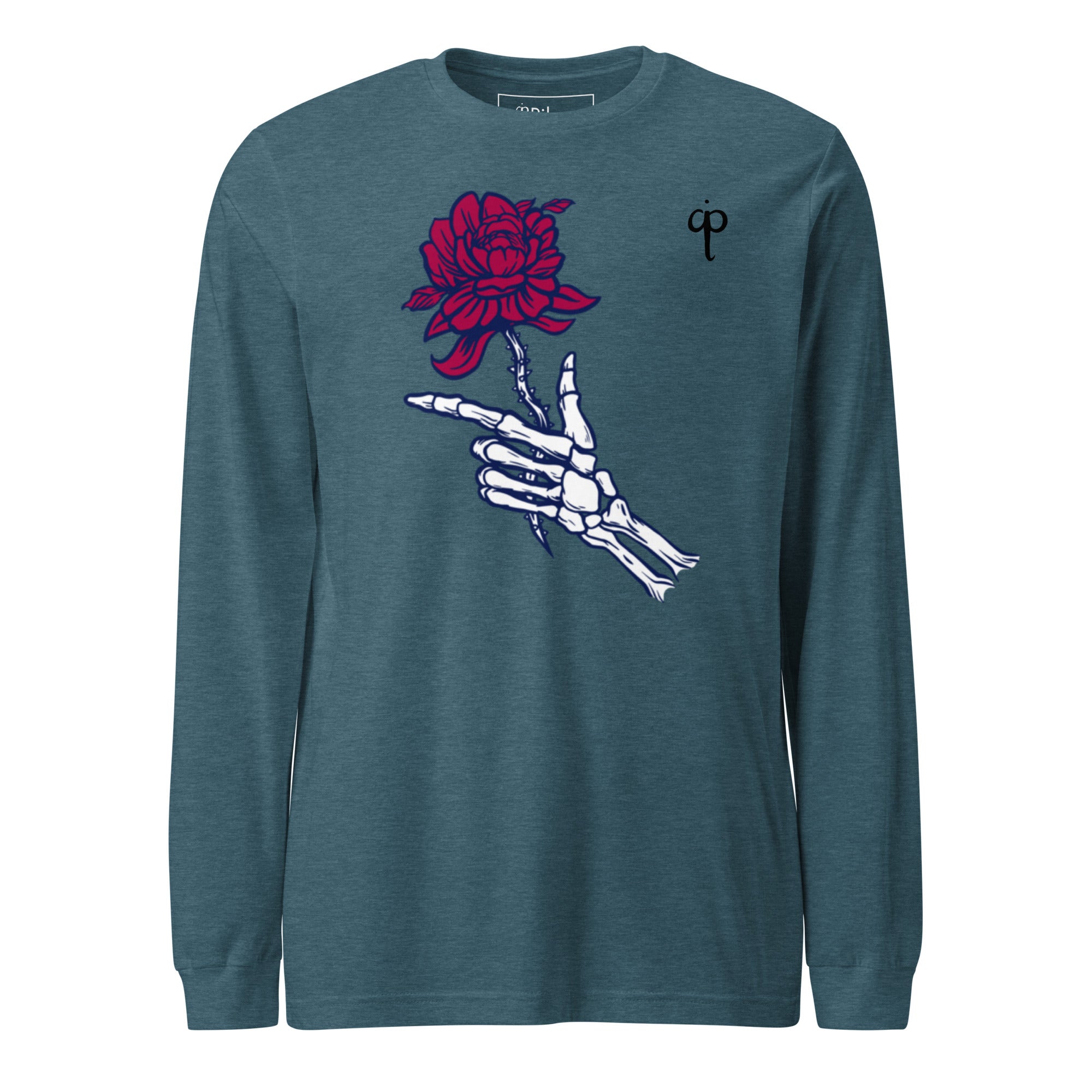 Long Sleeve Tee with graphic and logo