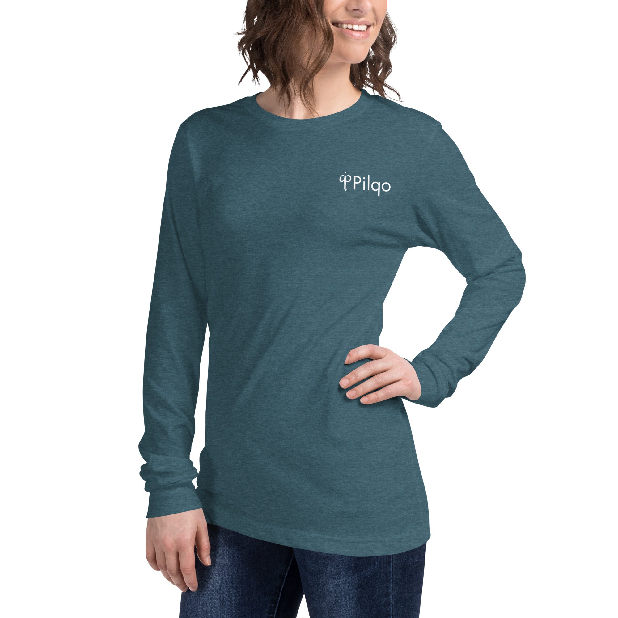 Women's Long Sleeve Tee with logo