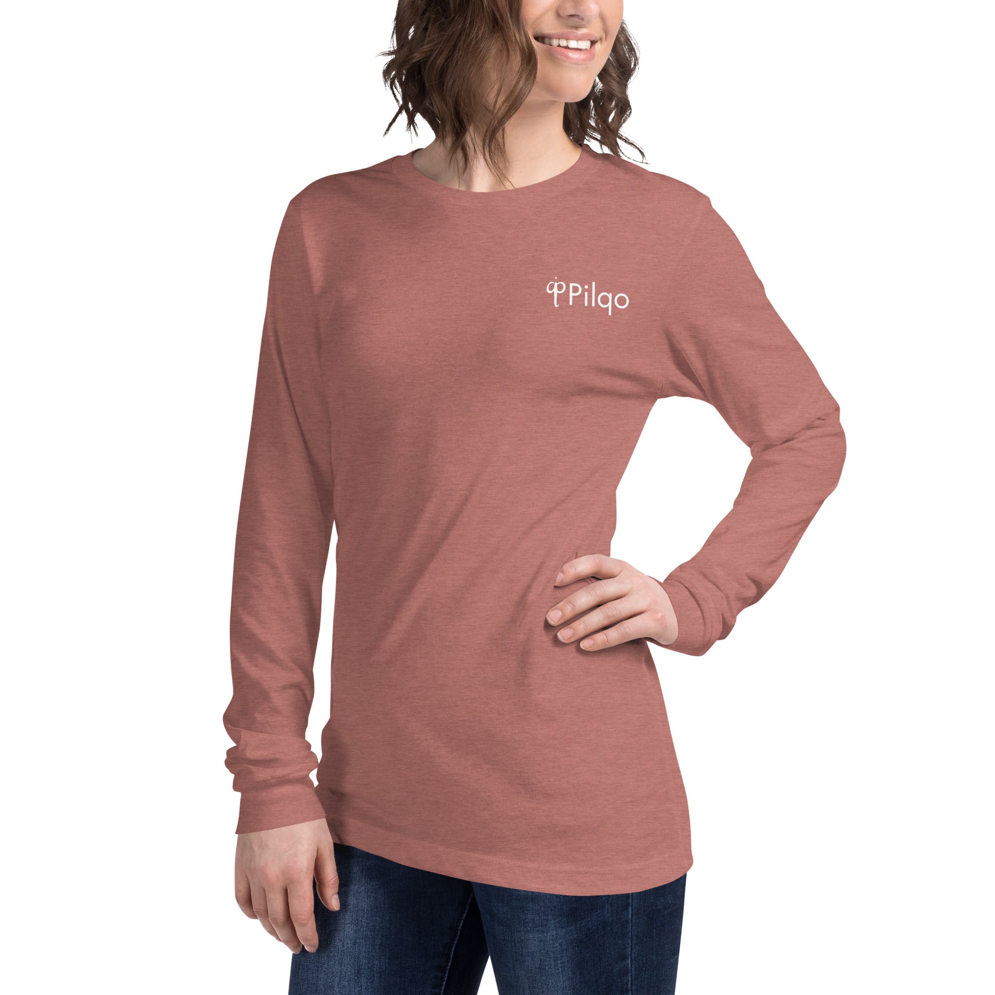 Women's Long Sleeve Tee with logo