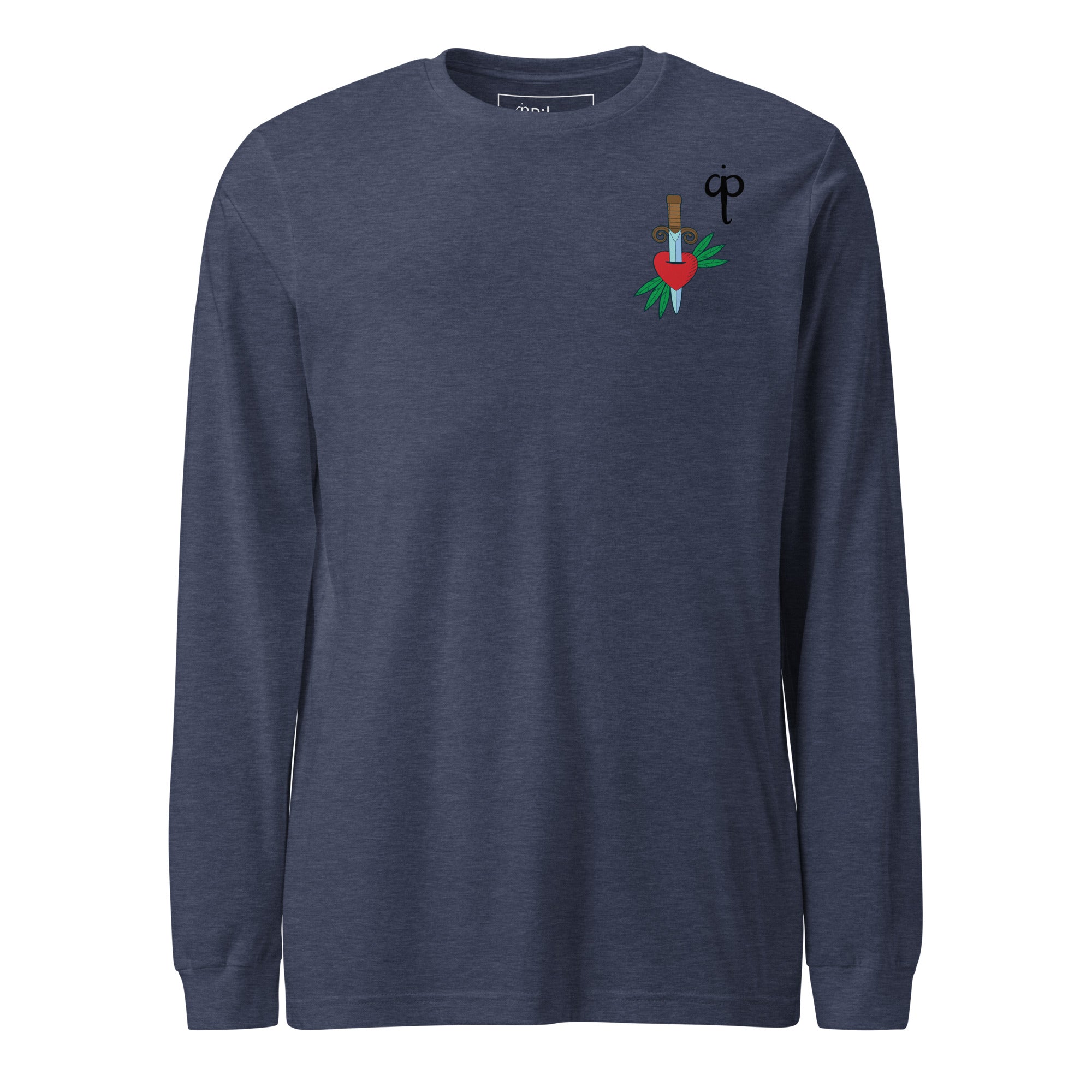 Long Sleeve Tee with graphic and logo