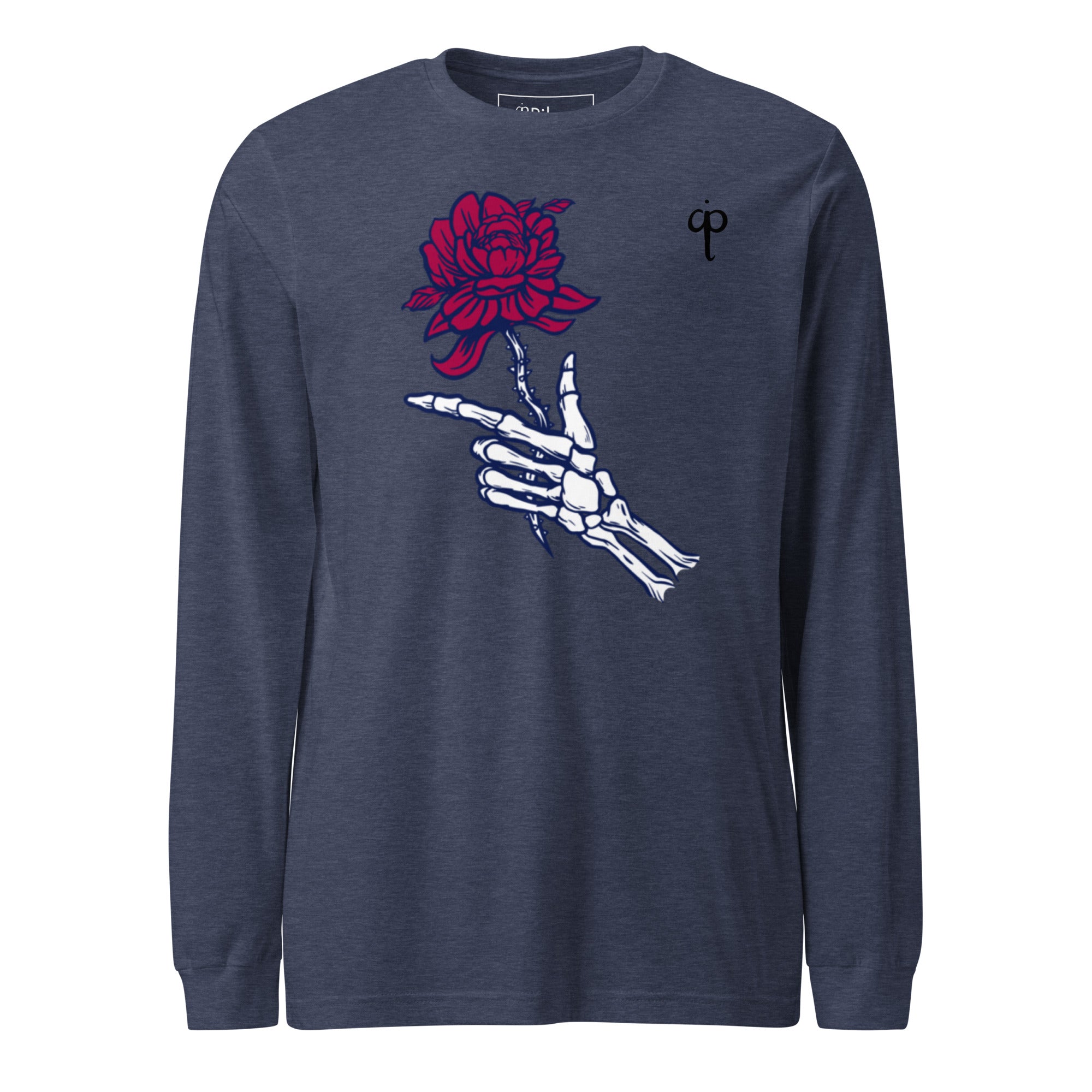 Long Sleeve Tee with graphic and logo