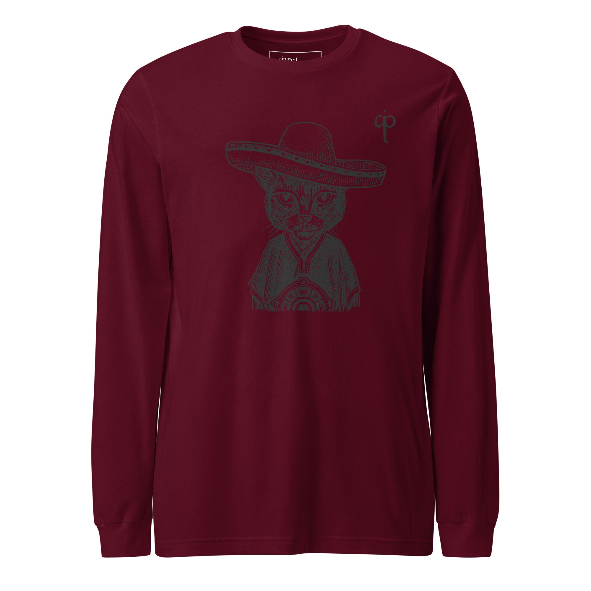 Long Sleeve Tee with graphic and logo