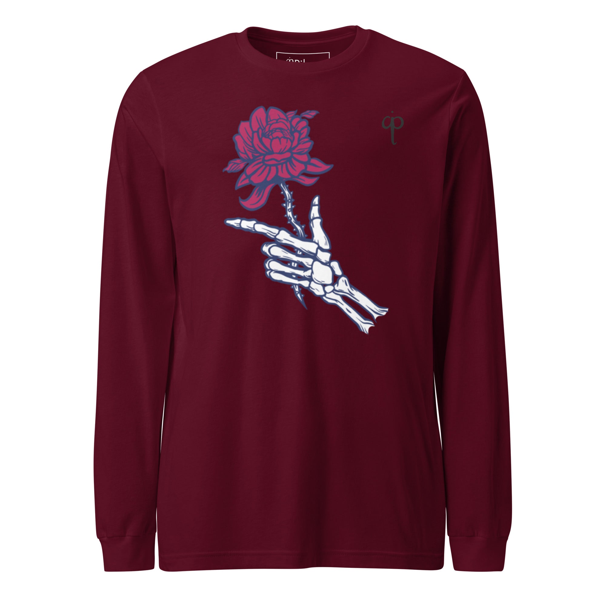 Long Sleeve Tee with graphic and logo