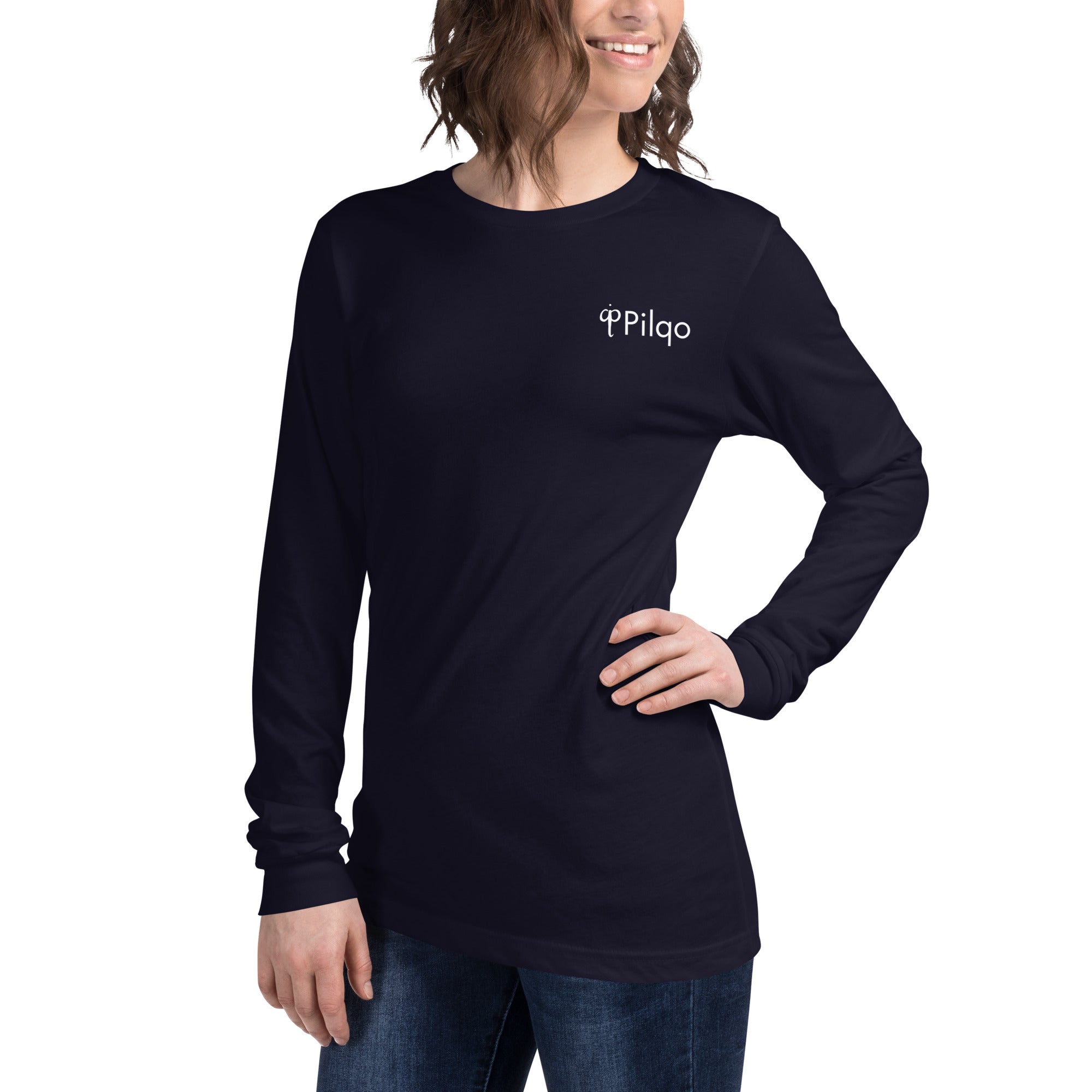 Women's Long Sleeve Tee with logo