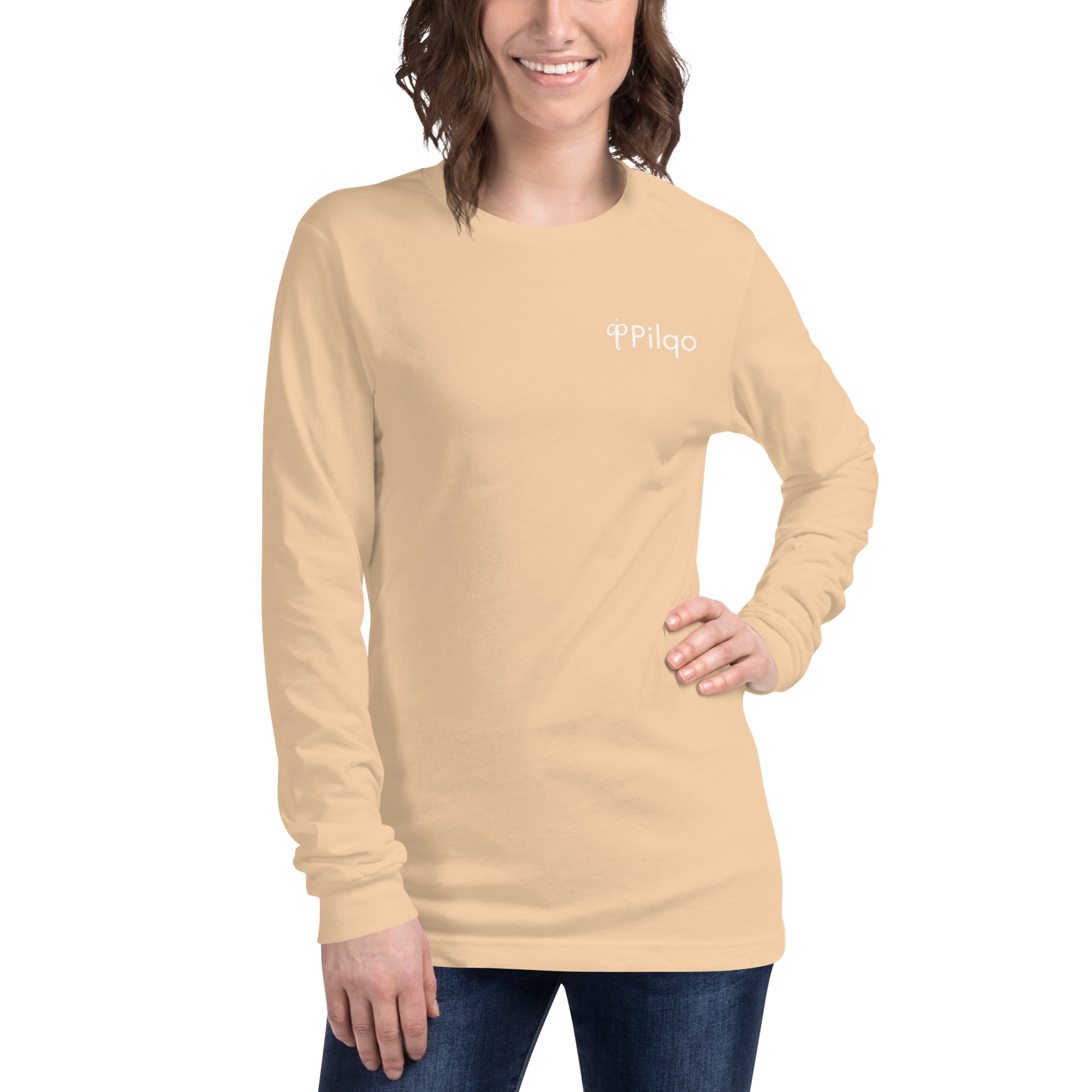 Women's Long Sleeve Tee with logo