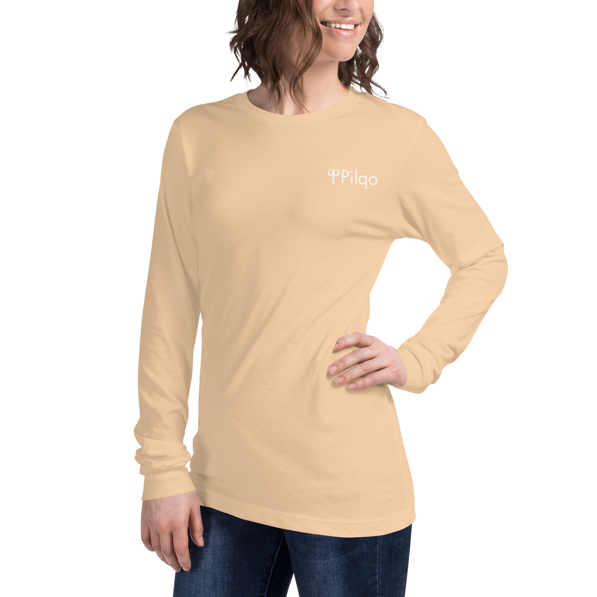 Women's Long Sleeve Tee with logo