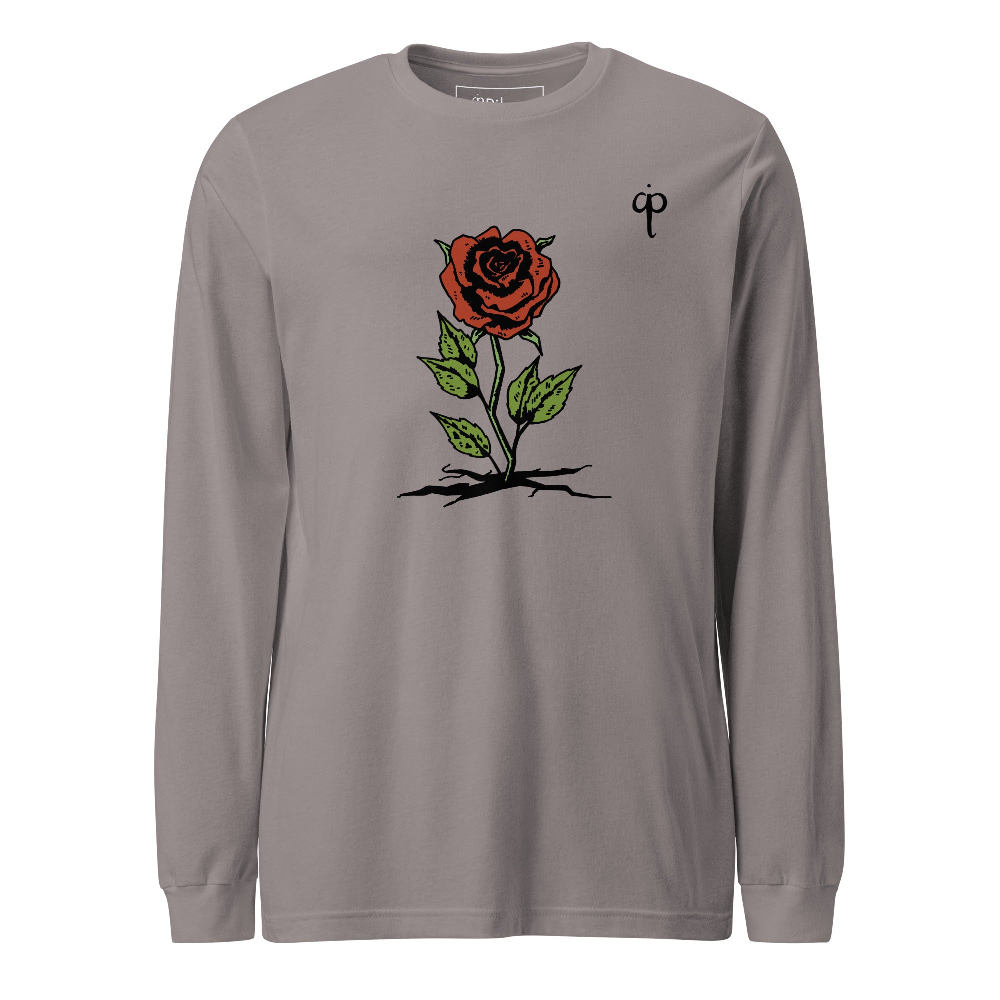 Long Sleeve Tee with graphic and logo