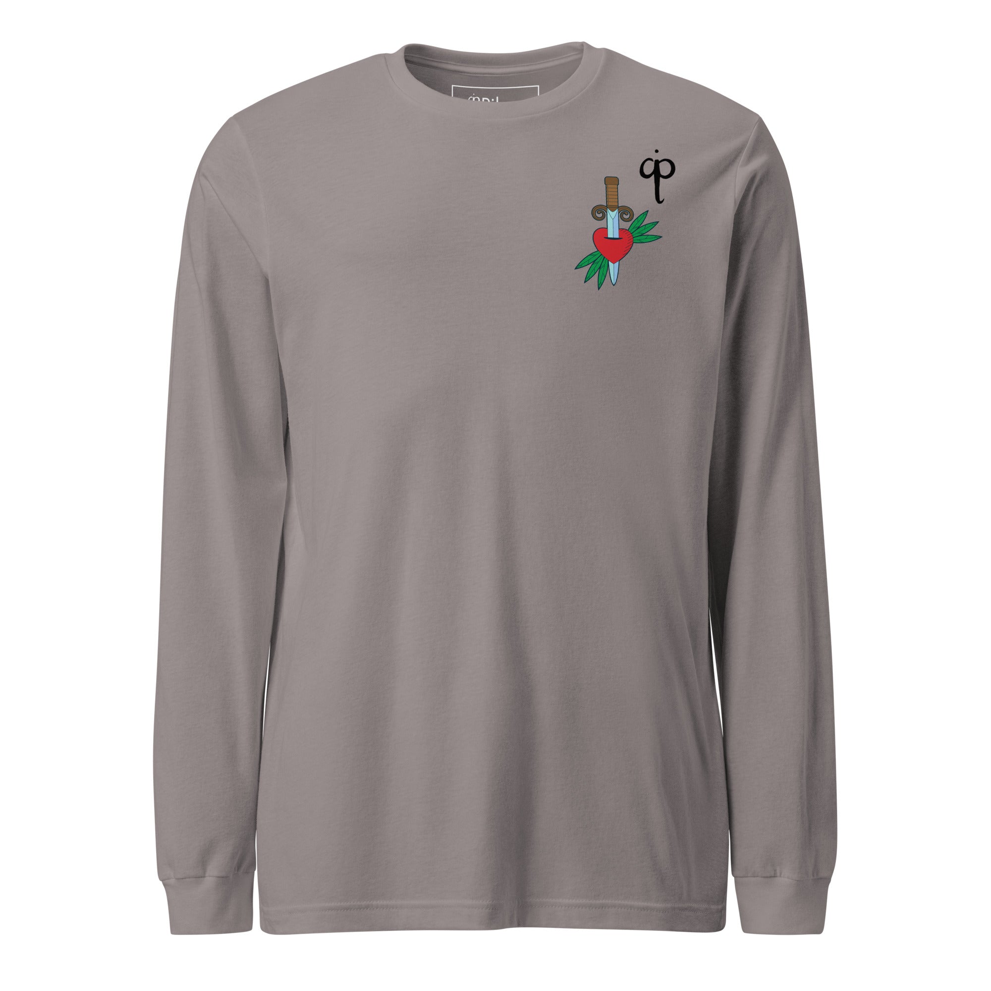 Long Sleeve Tee with graphic and logo