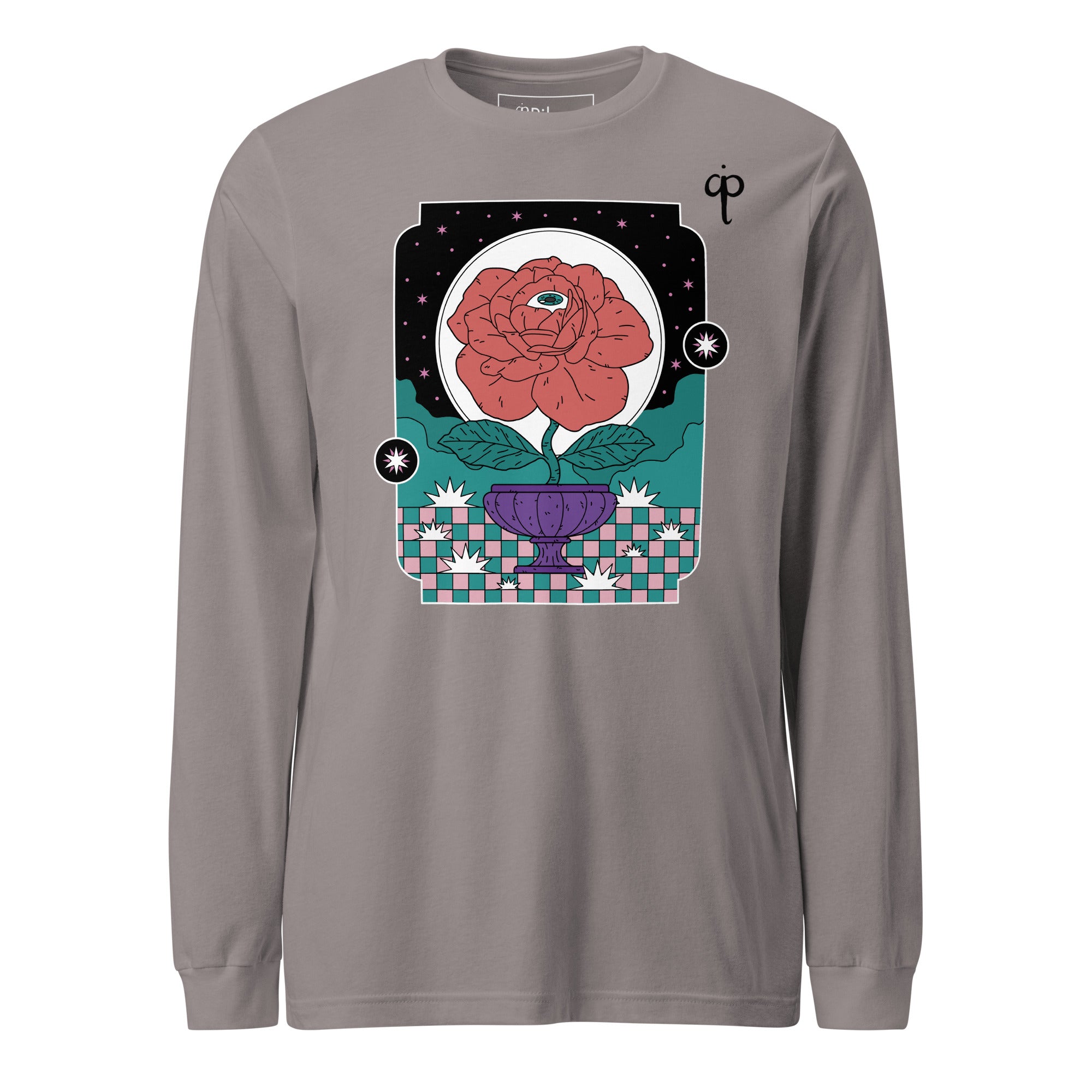 Long Sleeve Tee with graphic and logo