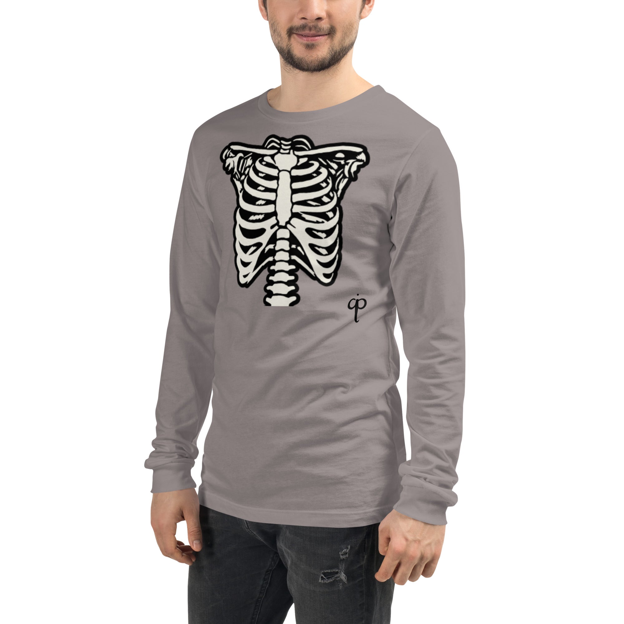 Long Sleeve Tee with graphic and logo