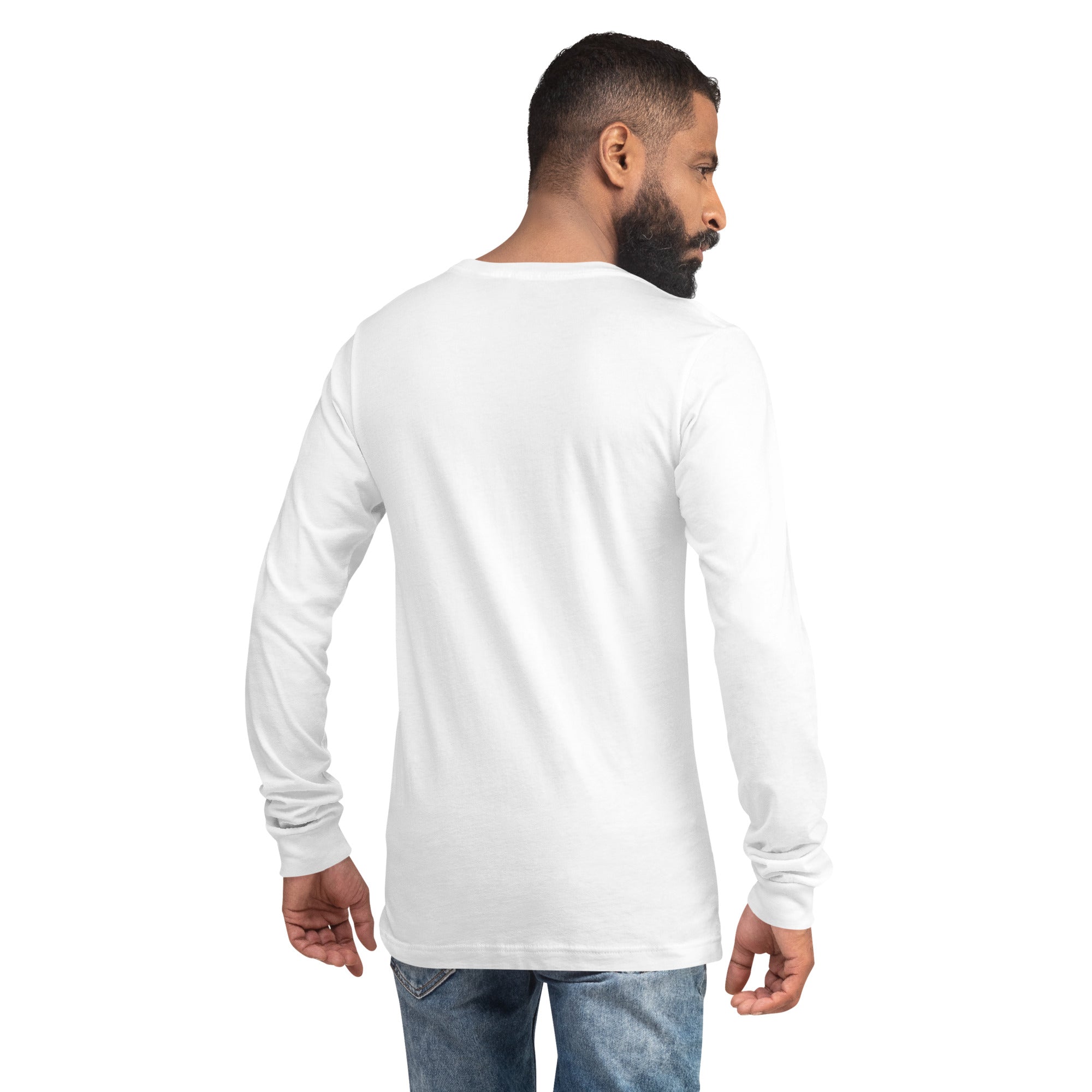 Long Sleeve Tee with graphic and logo