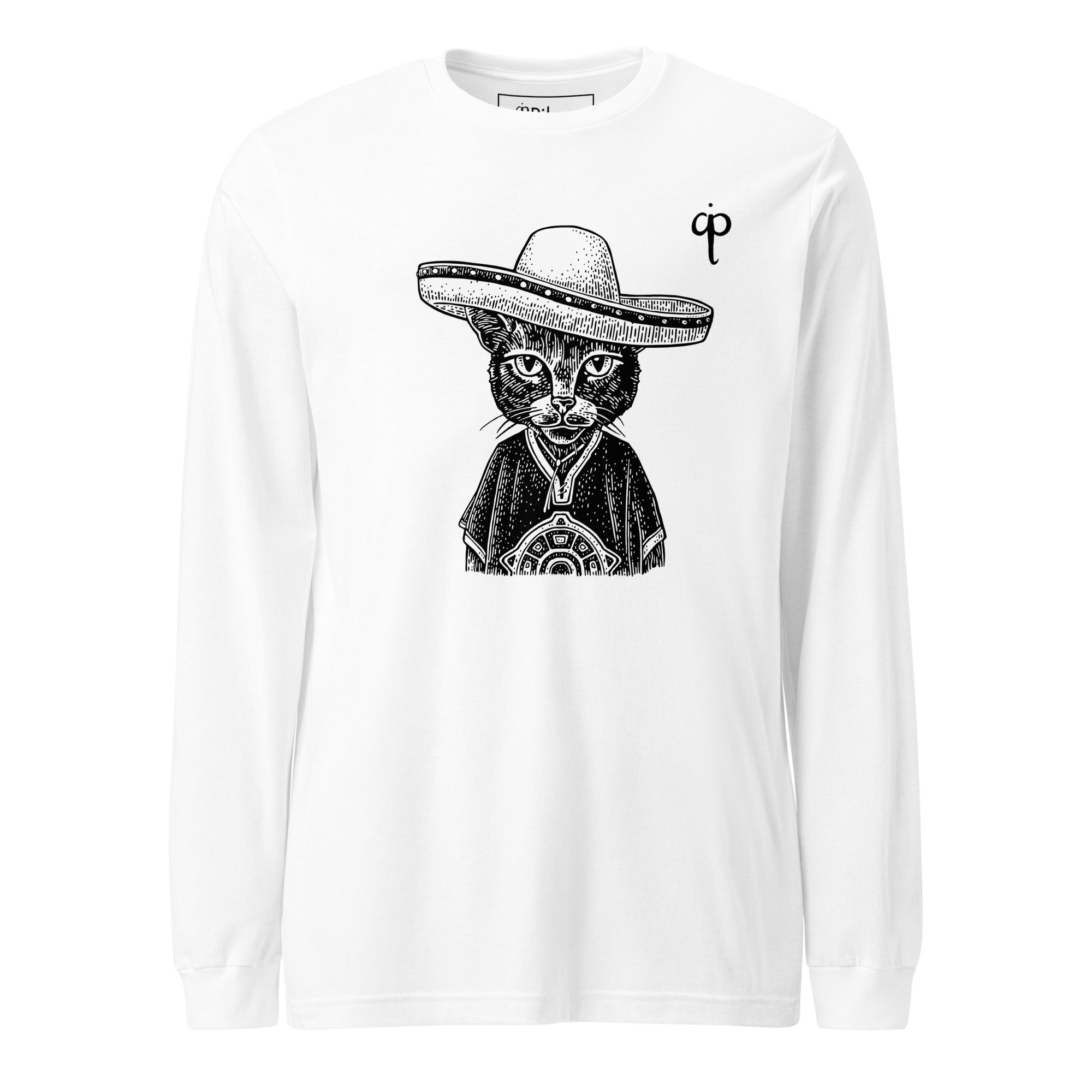 Long Sleeve Tee with graphic and logo