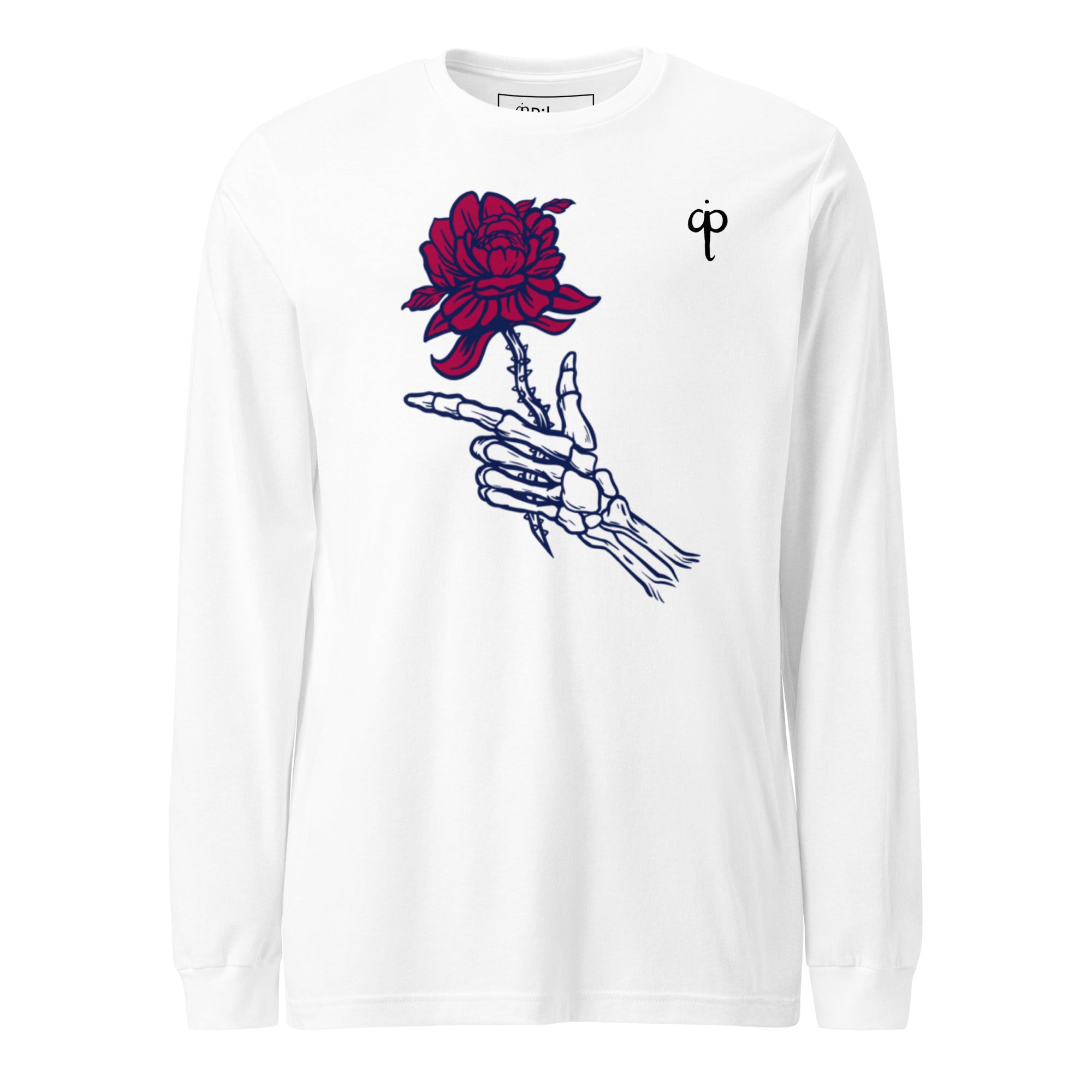 Long Sleeve Tee with graphic and logo