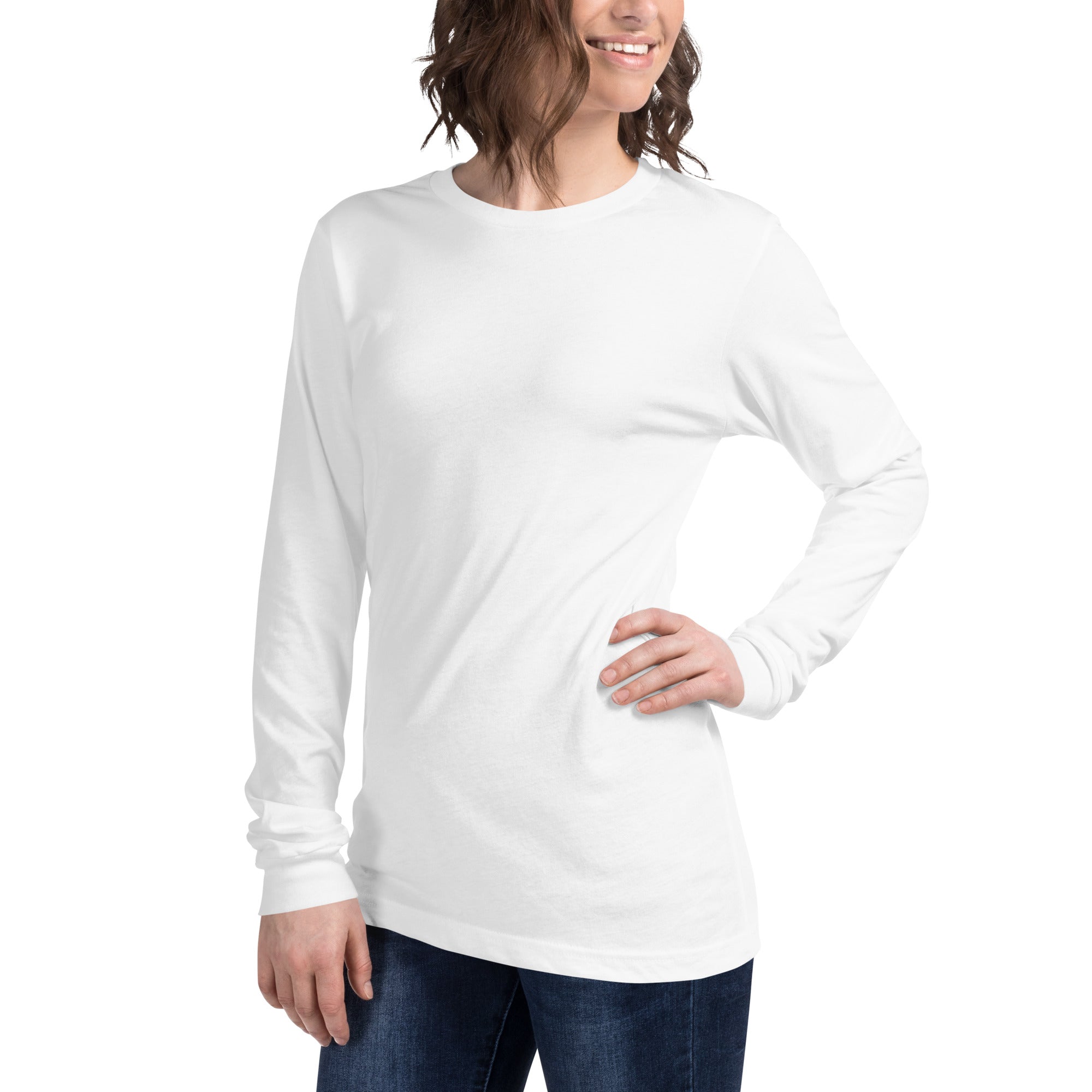 Women's Long Sleeve Tee with logo