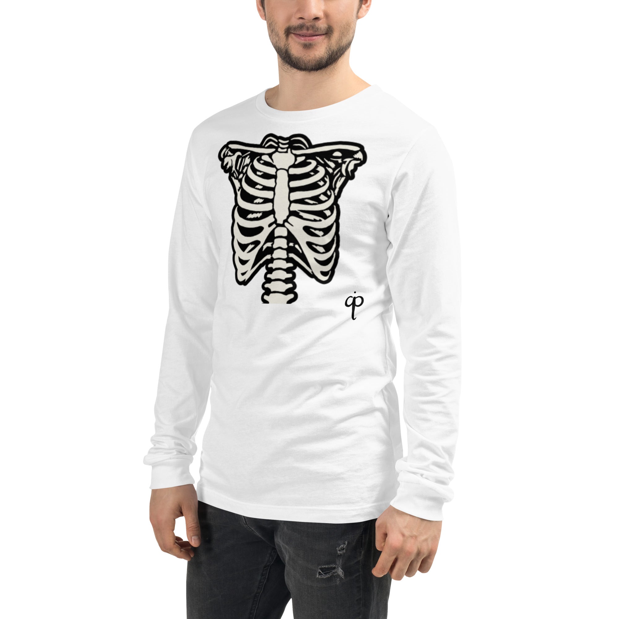 Long Sleeve Tee with graphic and logo