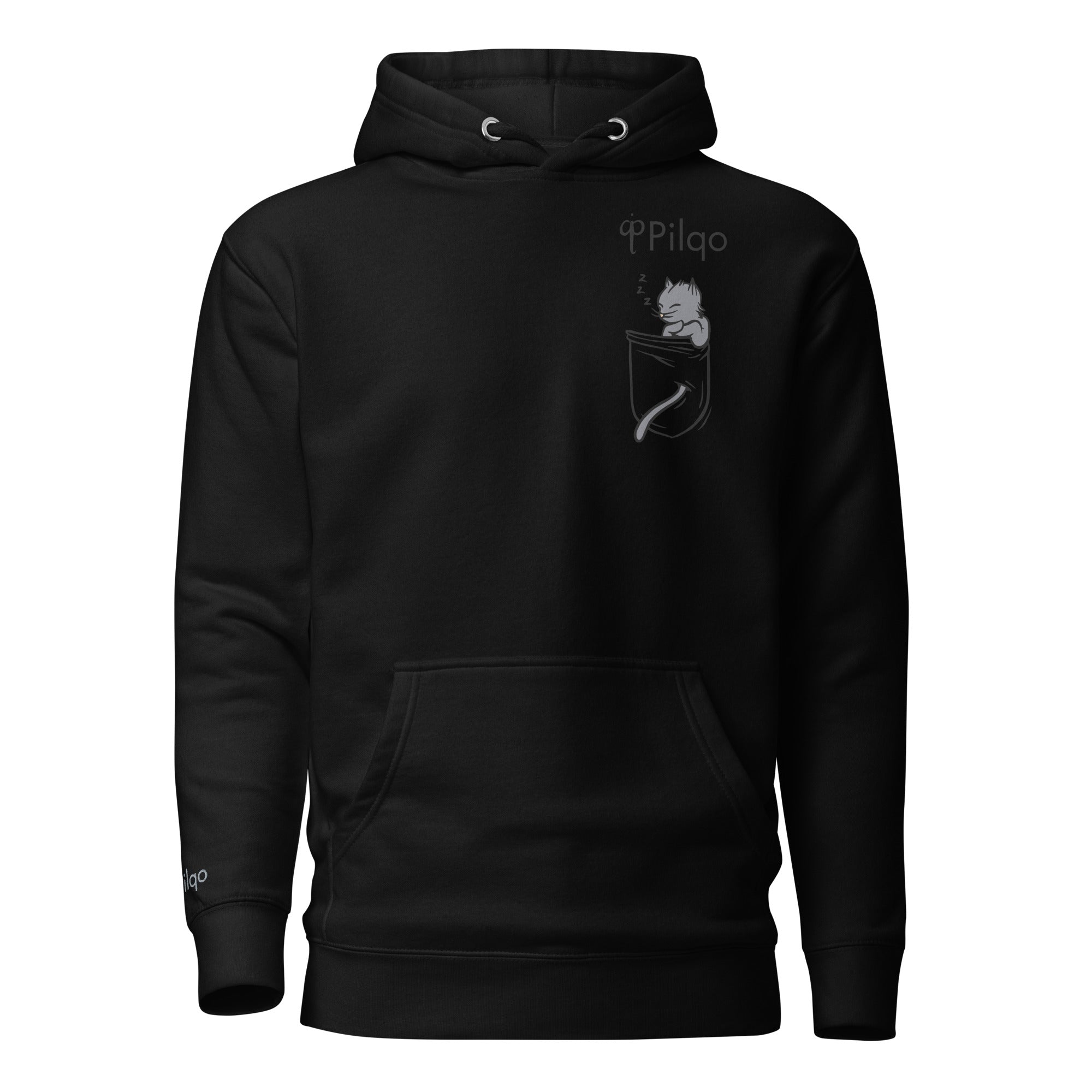 Hoodie with graphics and logo