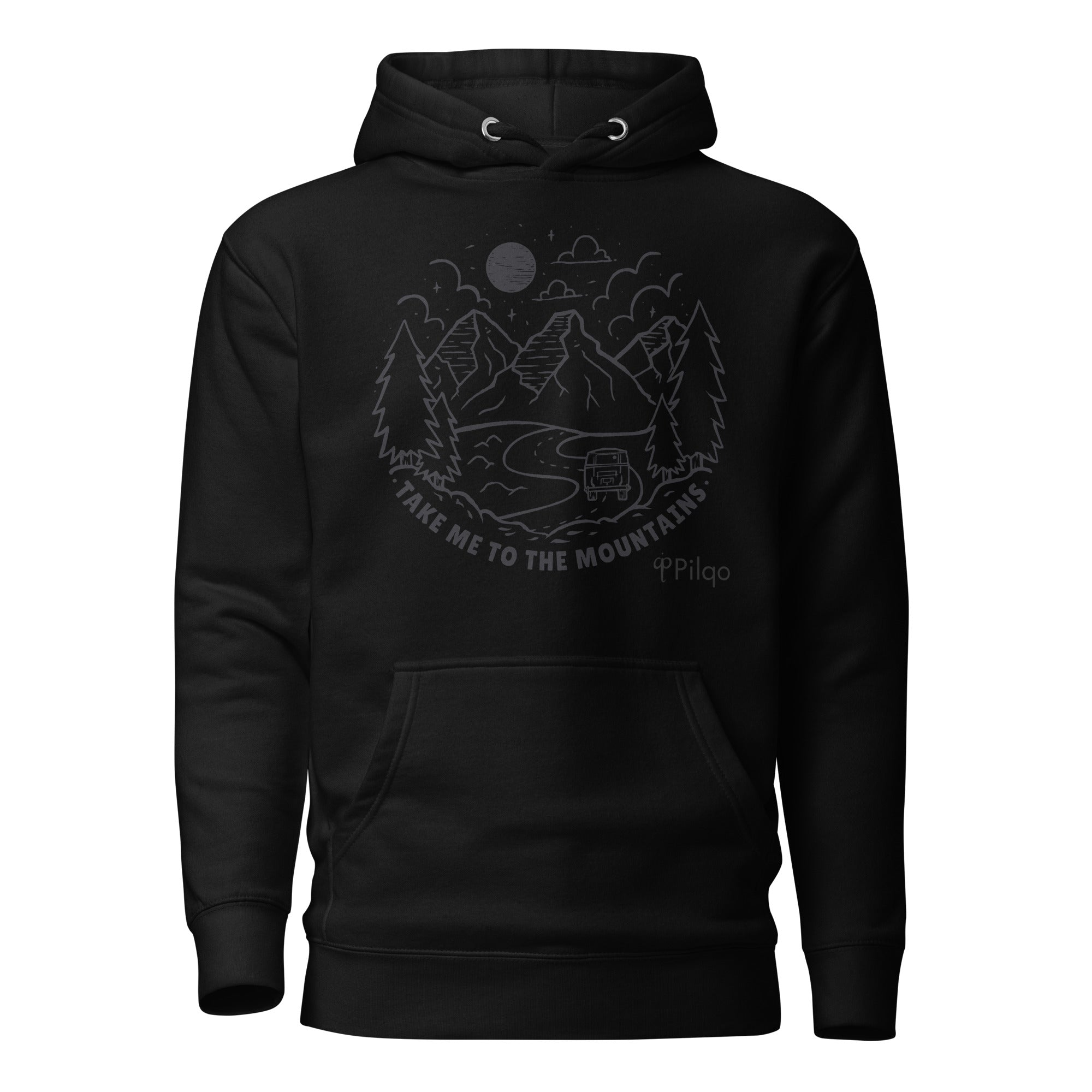 Hoodie mit Grafiken und Logo