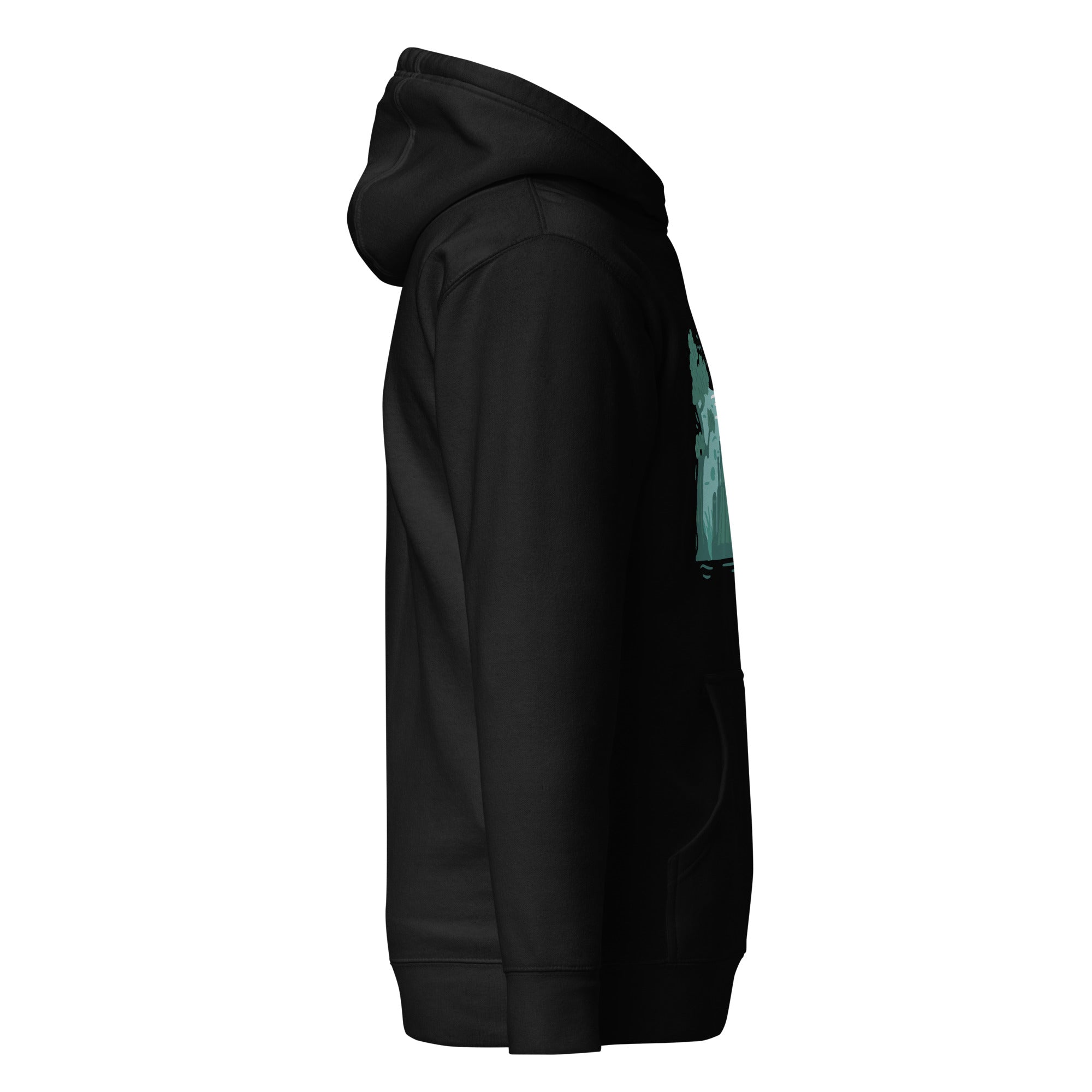 Hoodie with graphics and logo